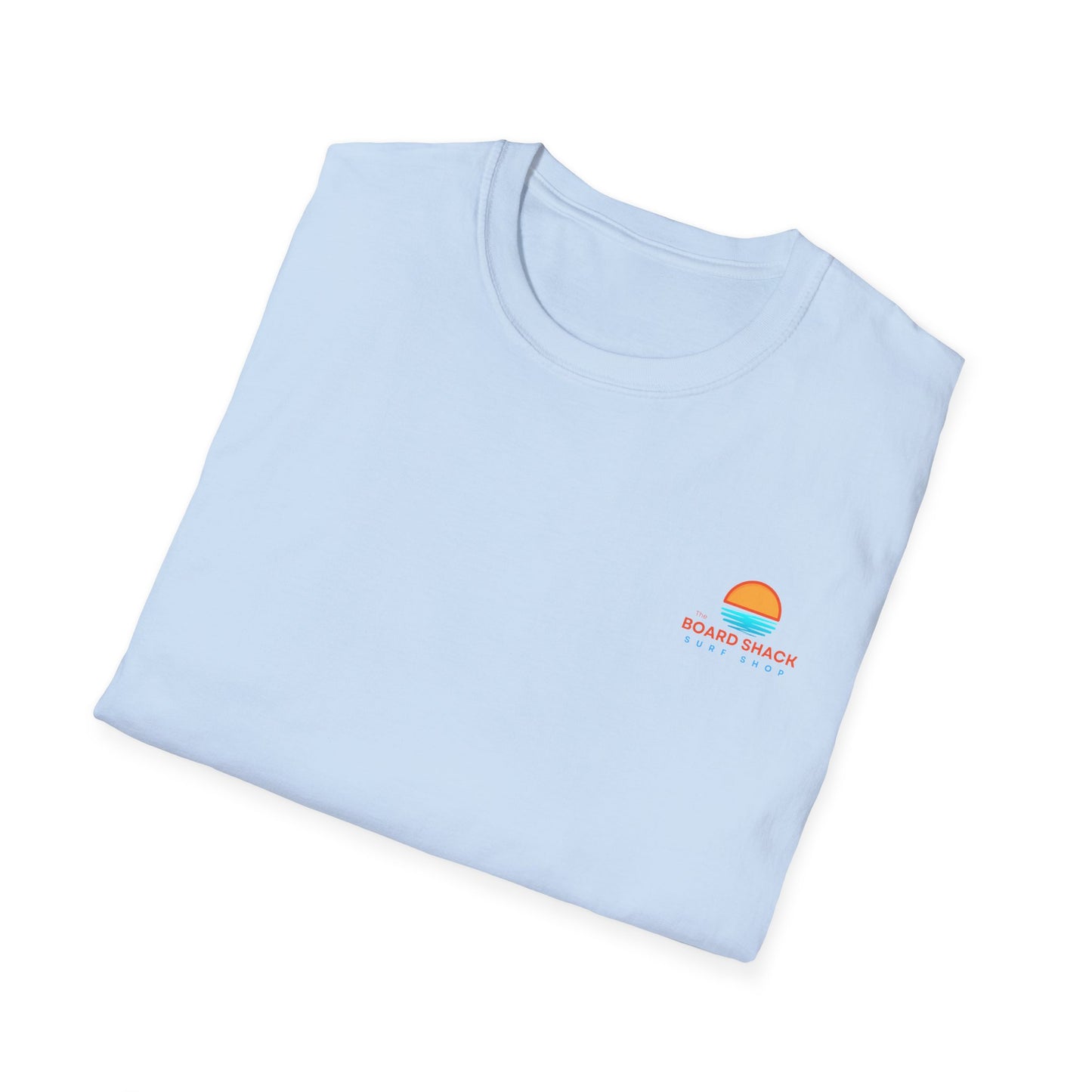 Great Lakes Surfing Paradise Unisex Softstyle T-Shirt - Relaxed Fit for Beach Lovers