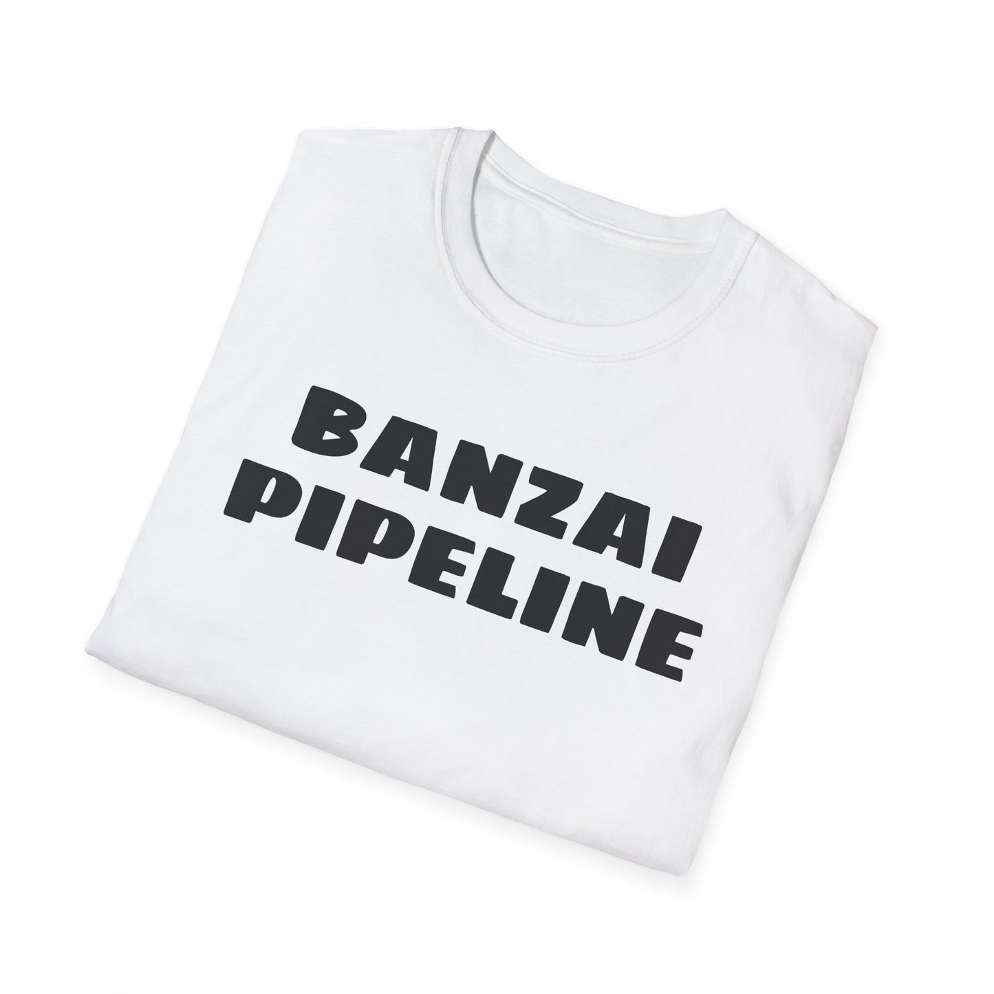 Banzai Pipeline Surf Tee – Vintage-Inspired Surf Shirt with Bold Logo