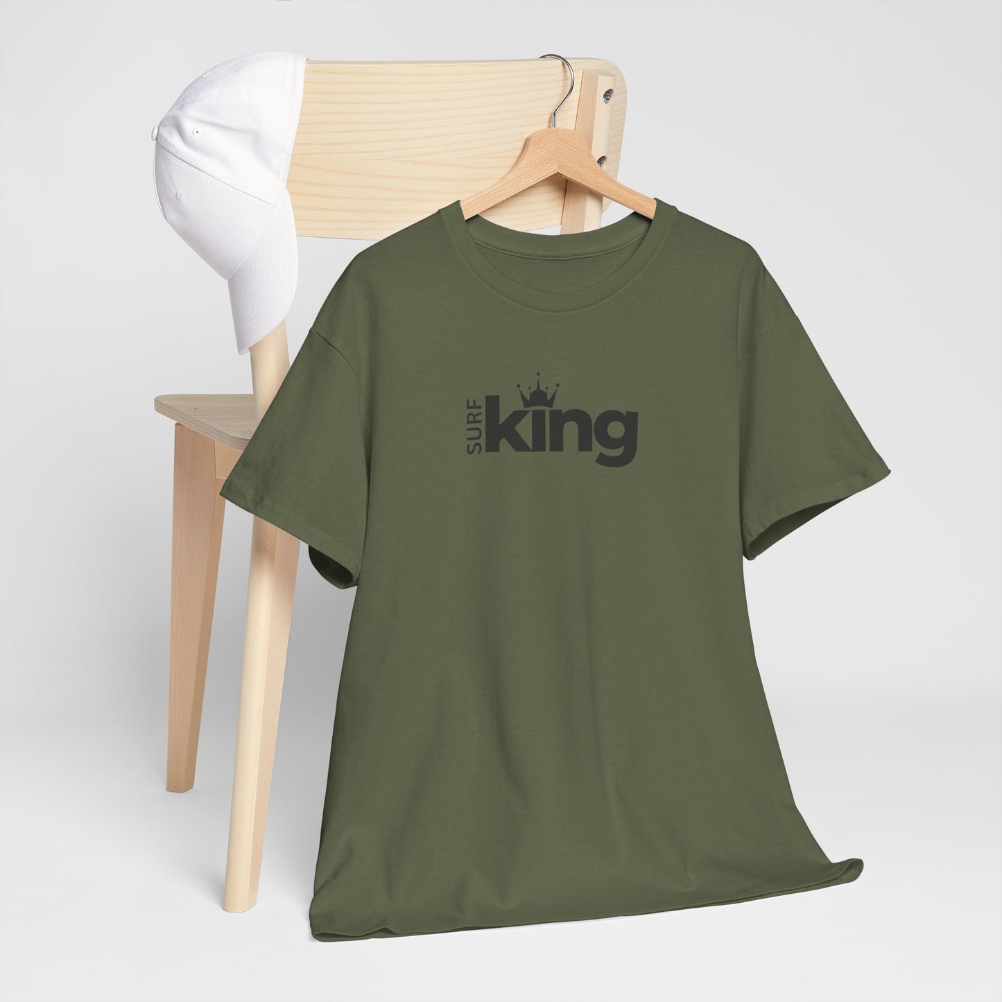 Surf King Unisex Heavy Cotton Tee - Great Lakes Surf Apparel