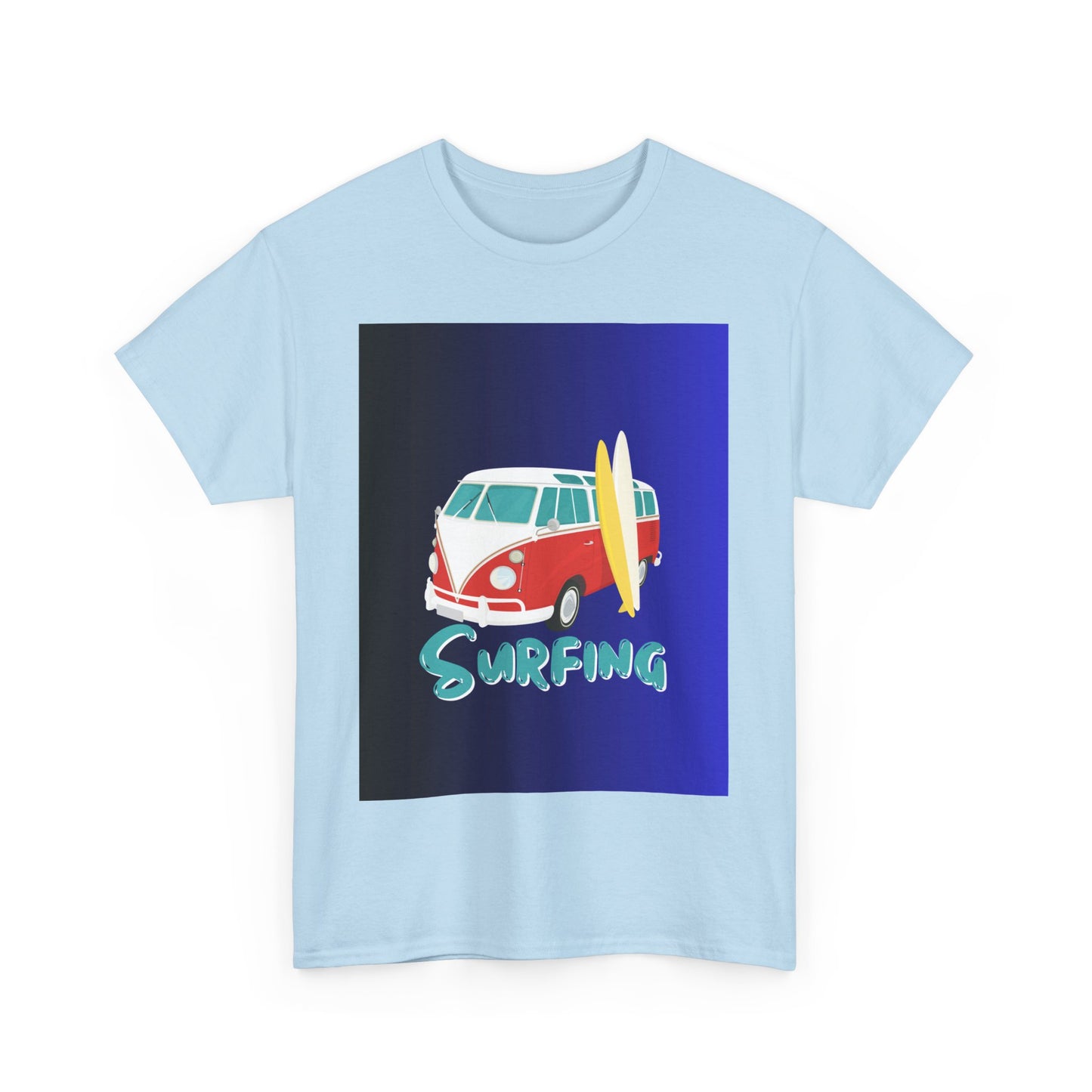 Surf Bus Unisex Cotton T-shirt