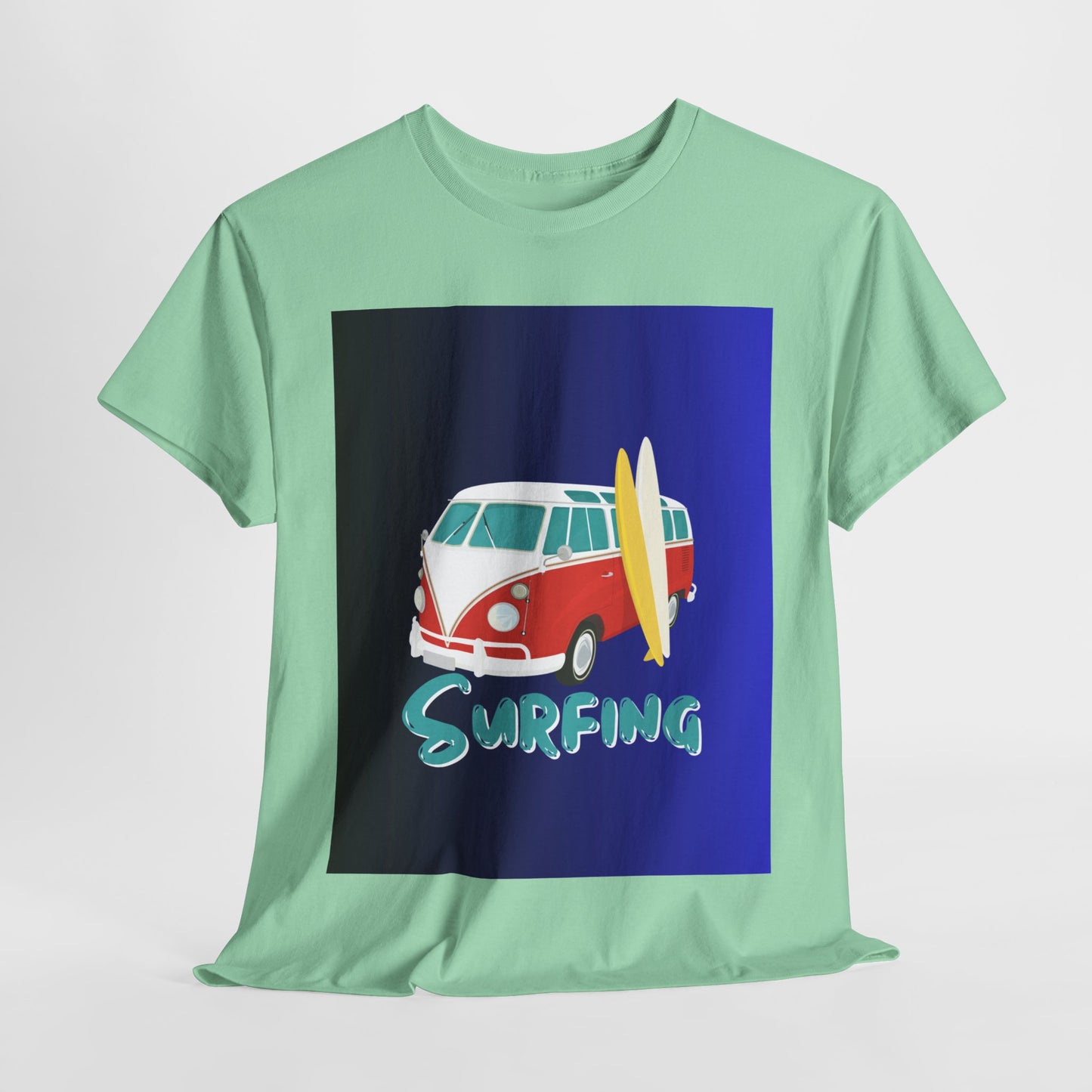 Surf Bus Unisex Cotton T-shirt