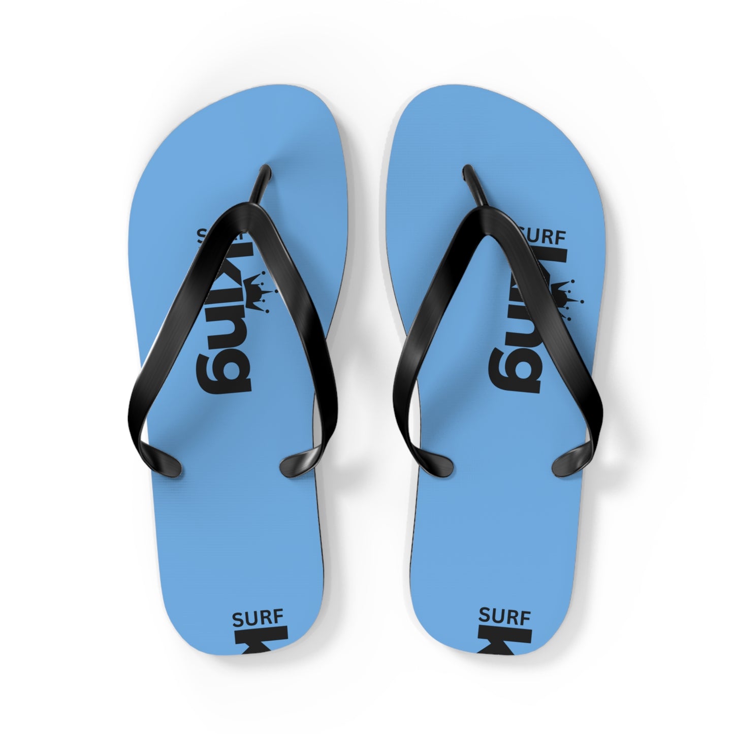 Surf King  Flip Flops - Casual Surf Footwear for Beach Days & Vacations