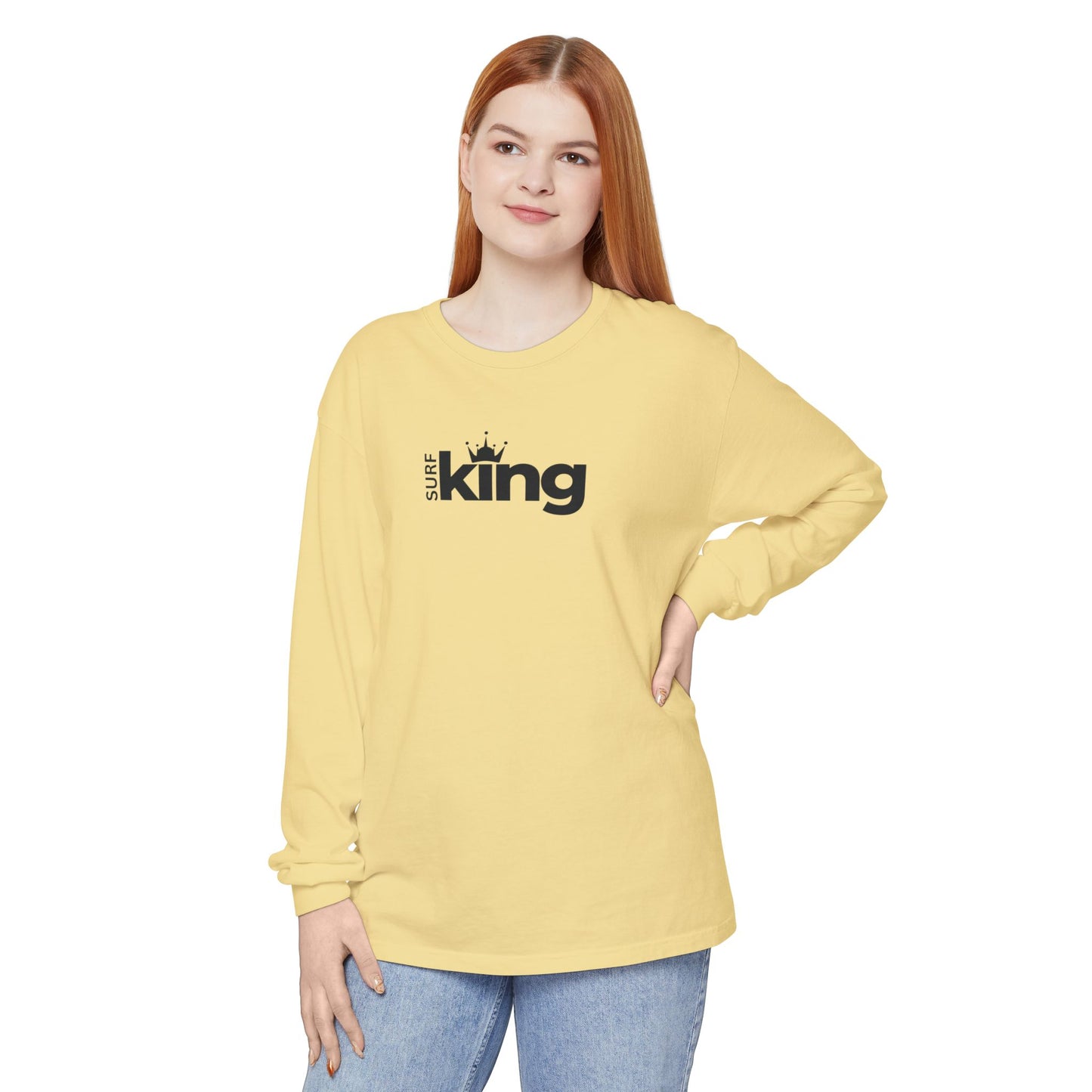 Surf King Unisex Long Sleeve T-Shirt - Great Lakes Surf Apparel