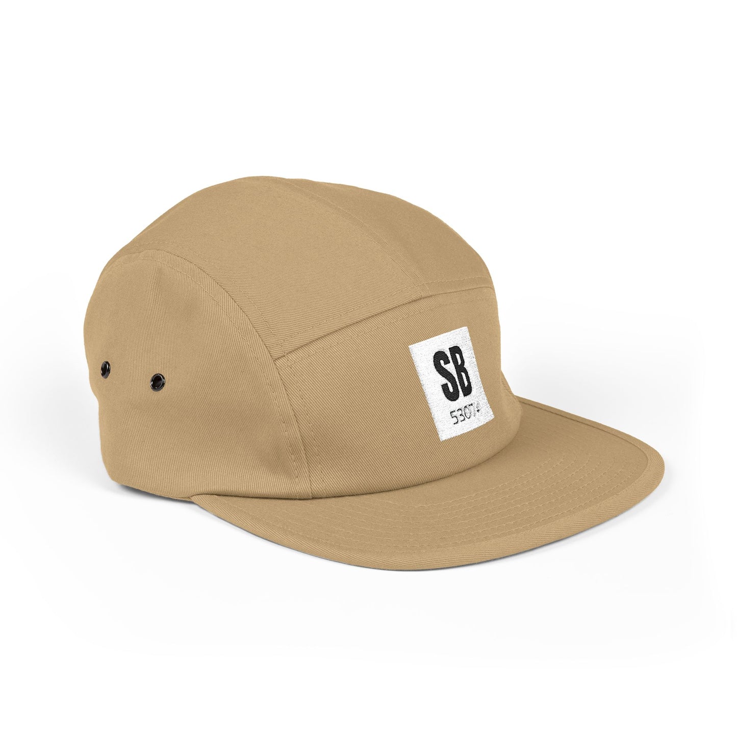 South Beach 5-Panel Cap — Embroidered Casual Skate-Style Hat