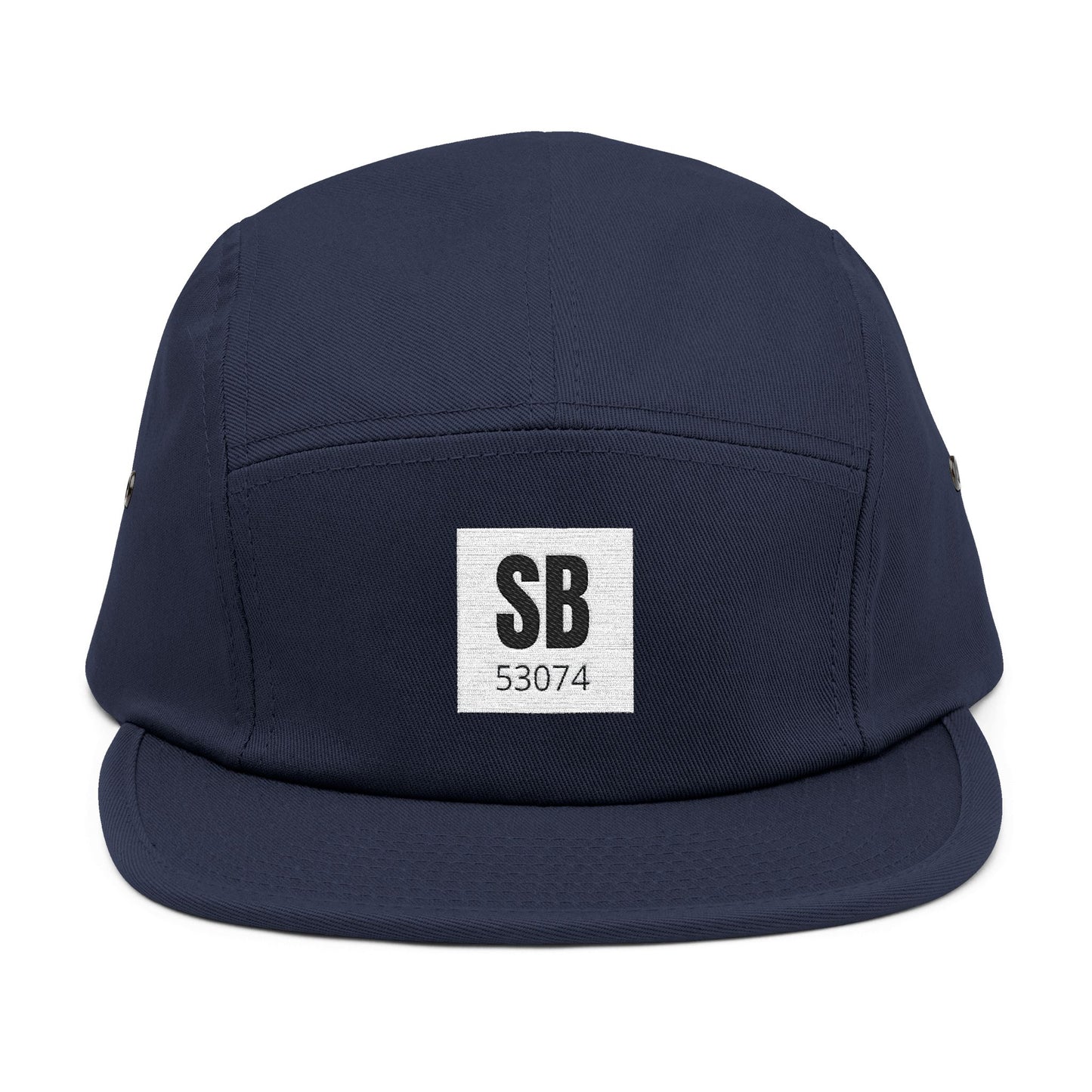 South Beach 5-Panel Cap — Embroidered Casual Skate-Style Hat