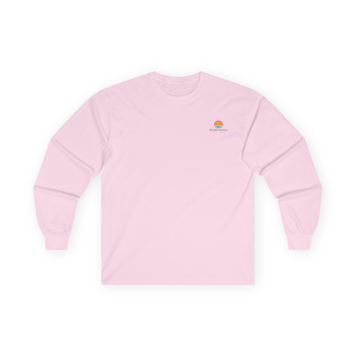 The Board Shack Unisex Long Sleeve Tee with Shaka Design