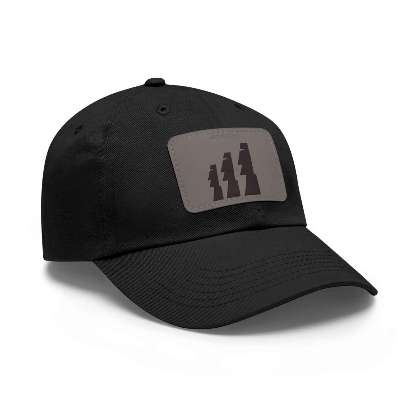 Vector Icon Surf Style with Leather Patch - Surf Fashion