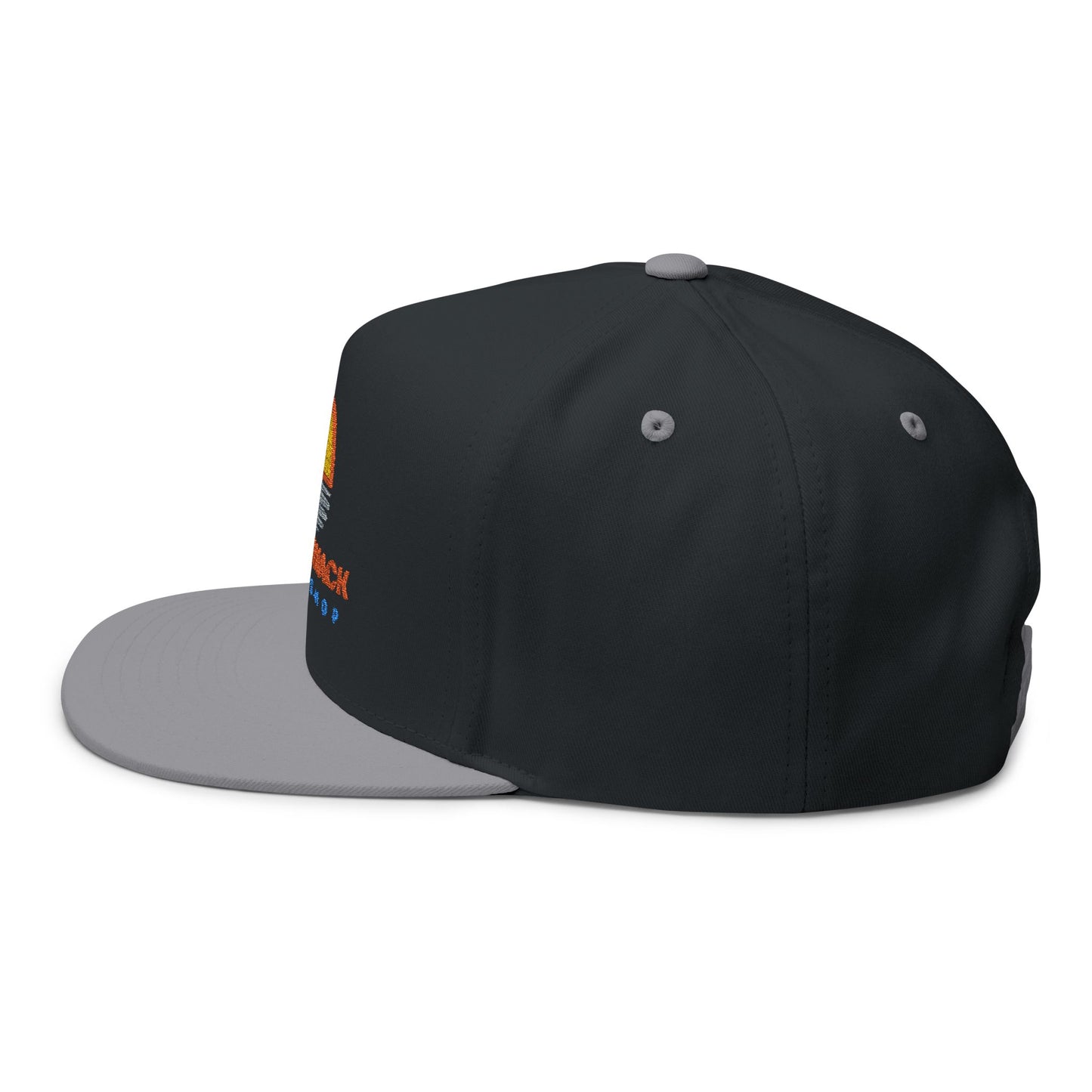 The Board Shack Surf Shop Embroidered Flat Bill Cap