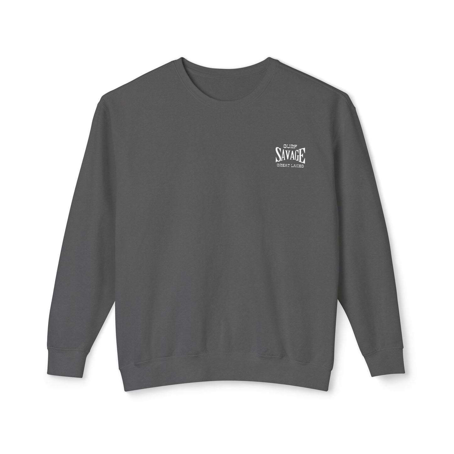 Surf Savage Unisex Crewneck Sweatshirt - Great Lakes Surf Gear