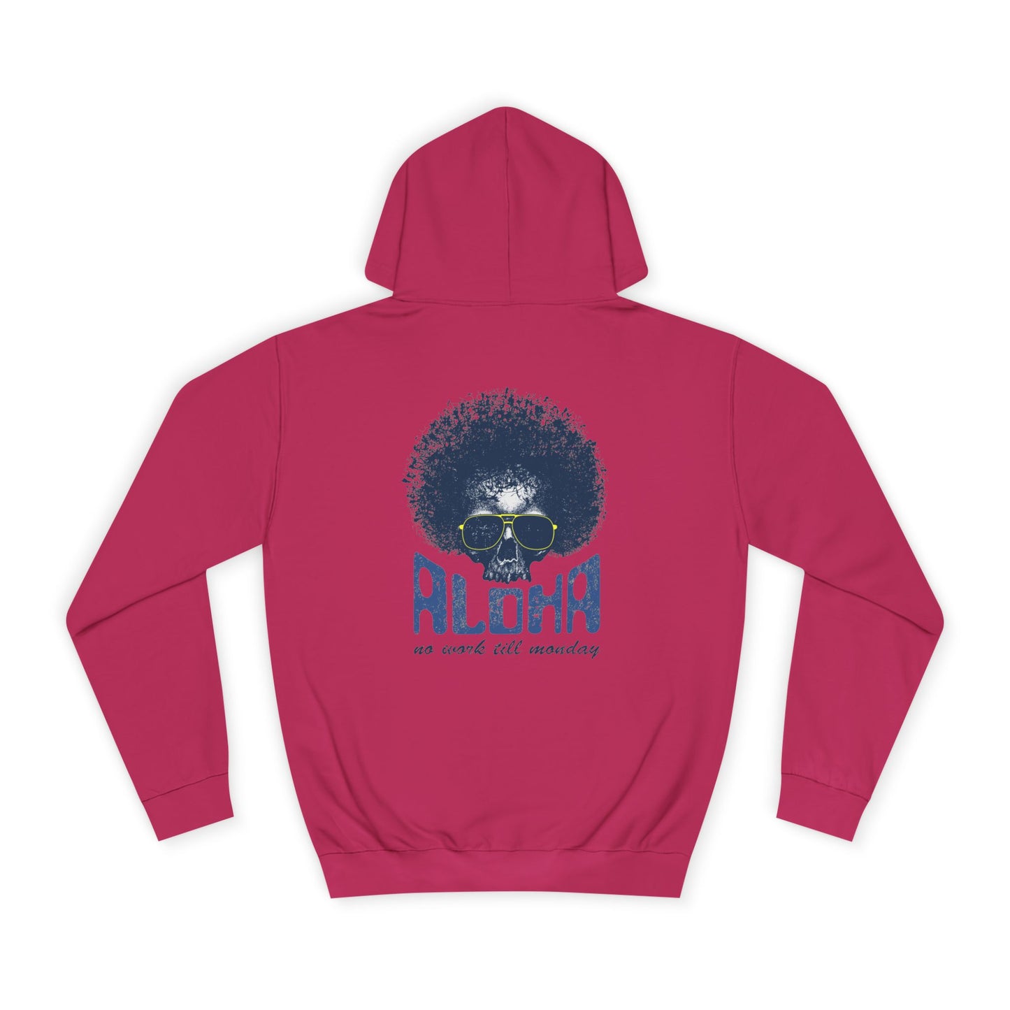 Aloha Surf Graphic Unisex College Hoodie - Surf Inspired Sweatshirt for Relaxation & Style