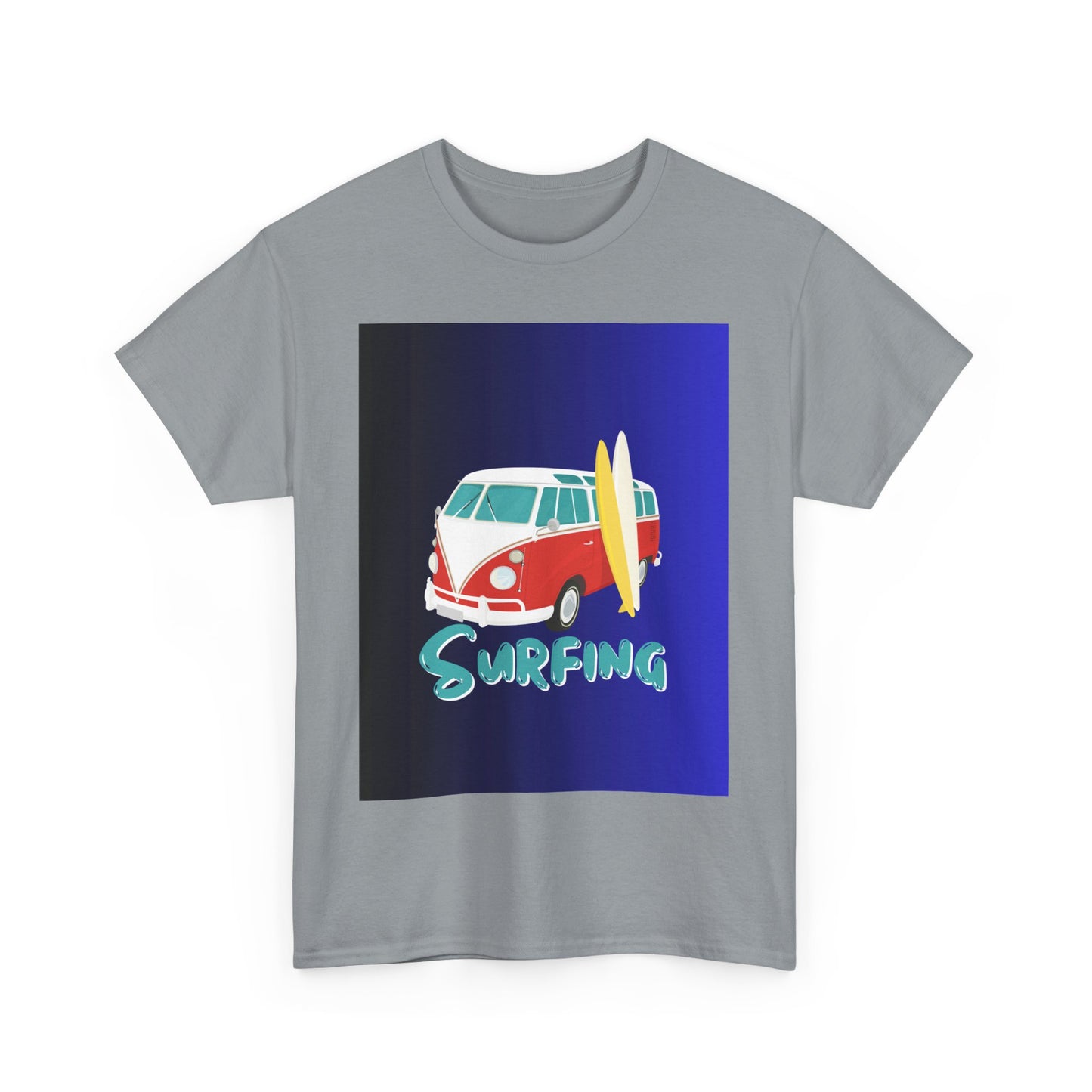 Surf Bus Unisex Cotton T-shirt