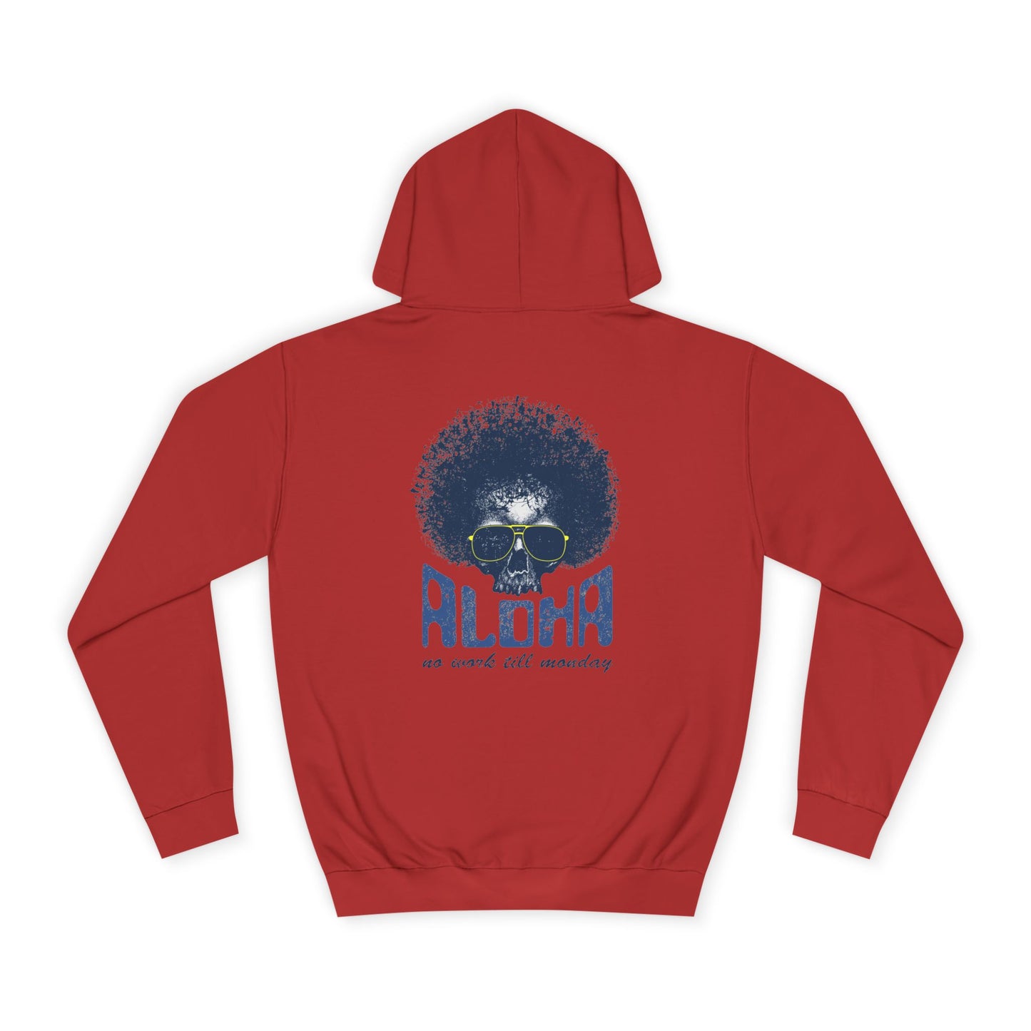 Aloha Surf Graphic Unisex College Hoodie - Surf Inspired Sweatshirt for Relaxation & Style