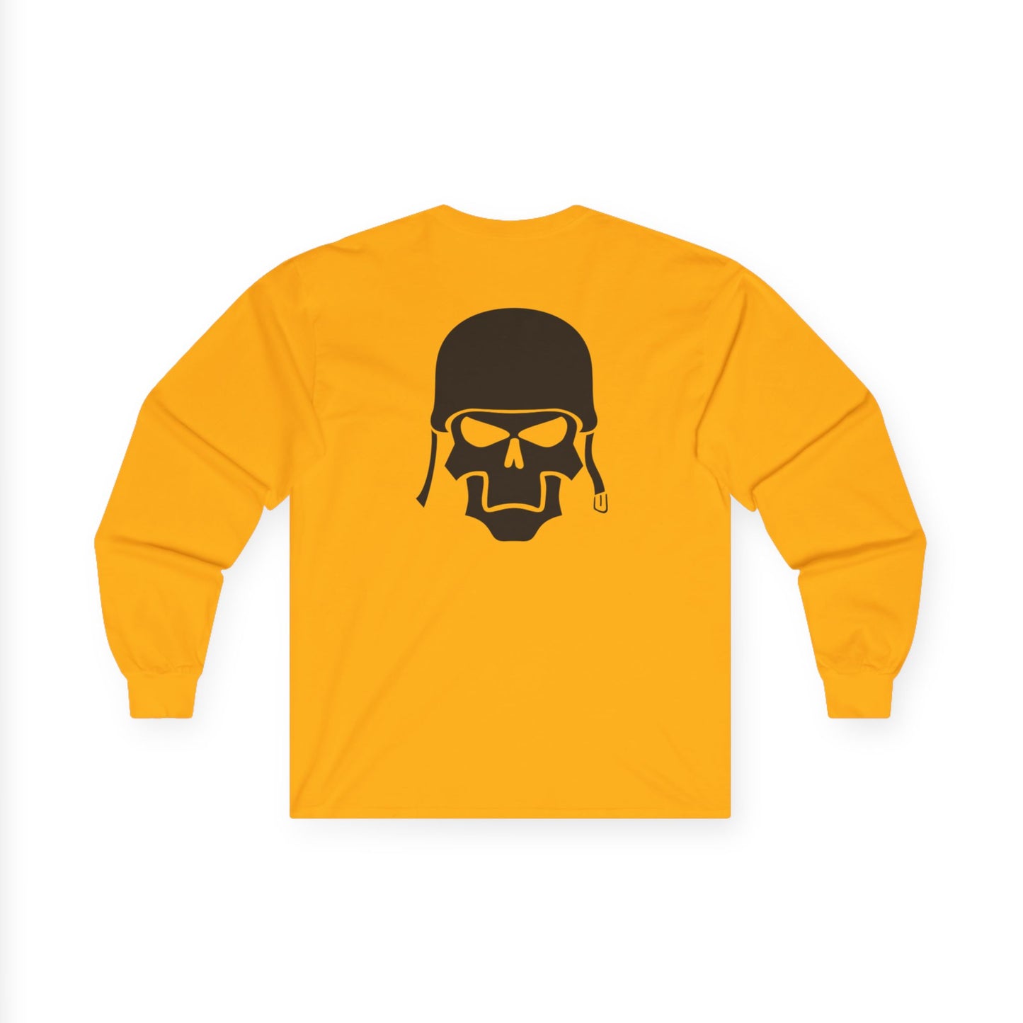 The Board Shack Skate General Long Sleeve Tee - Unisex Retro Skatewear with Skull Design