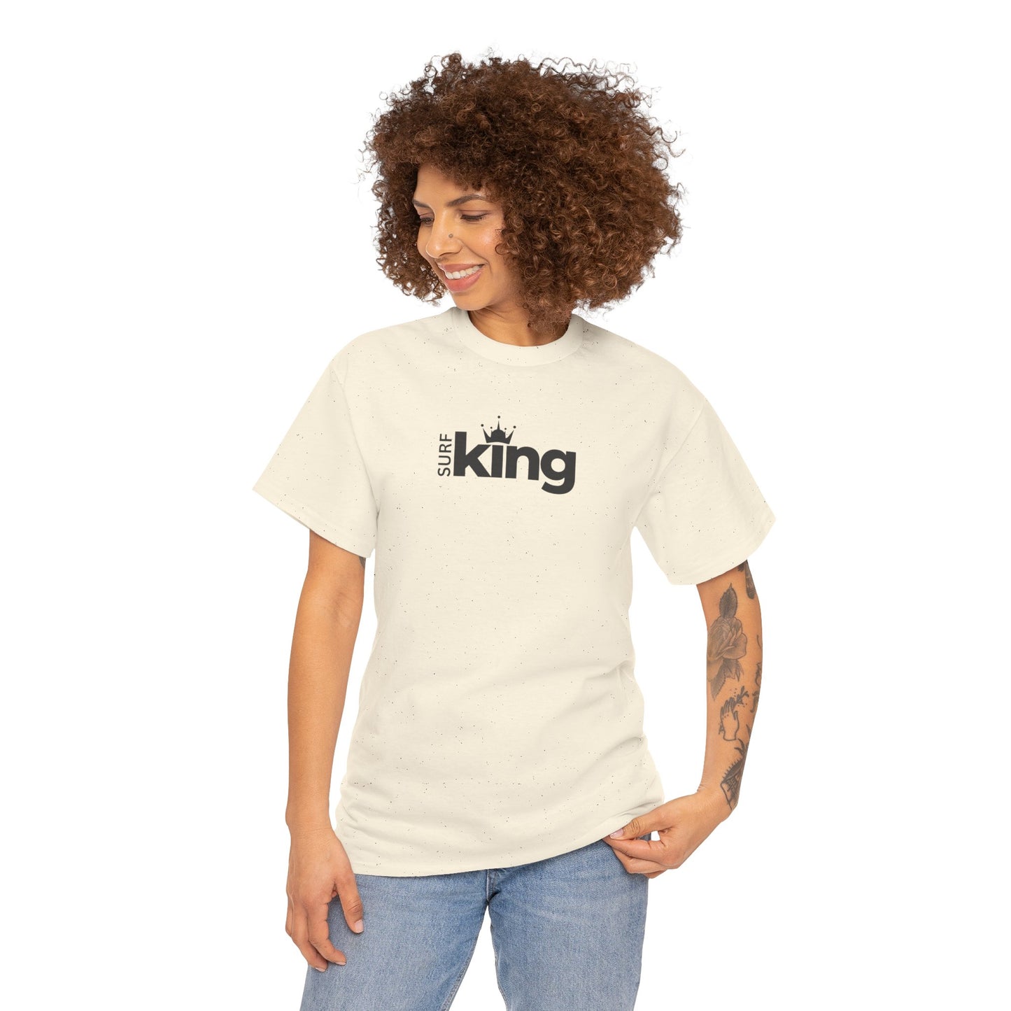 Surf King Unisex Heavy Cotton Tee - Great Lakes Surf Apparel