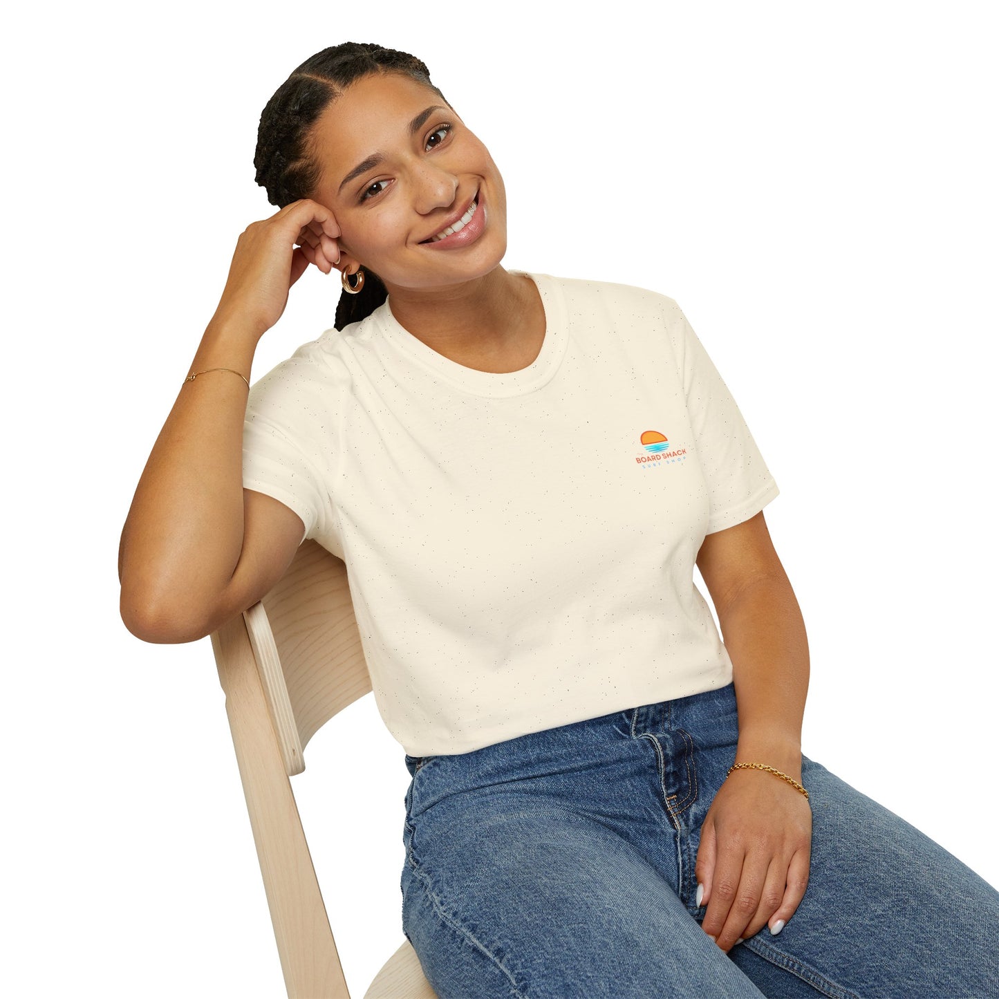 Great Lakes Surfing Paradise Unisex Softstyle T-Shirt - Relaxed Fit for Beach Lovers