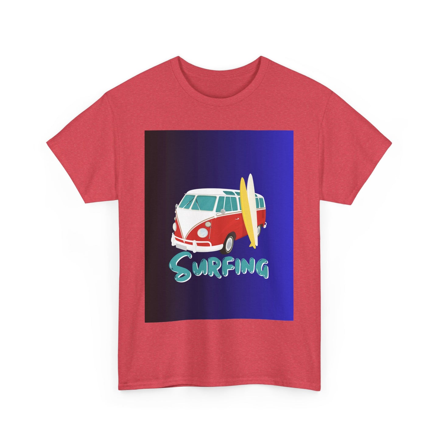 Surf Bus Unisex Cotton T-shirt