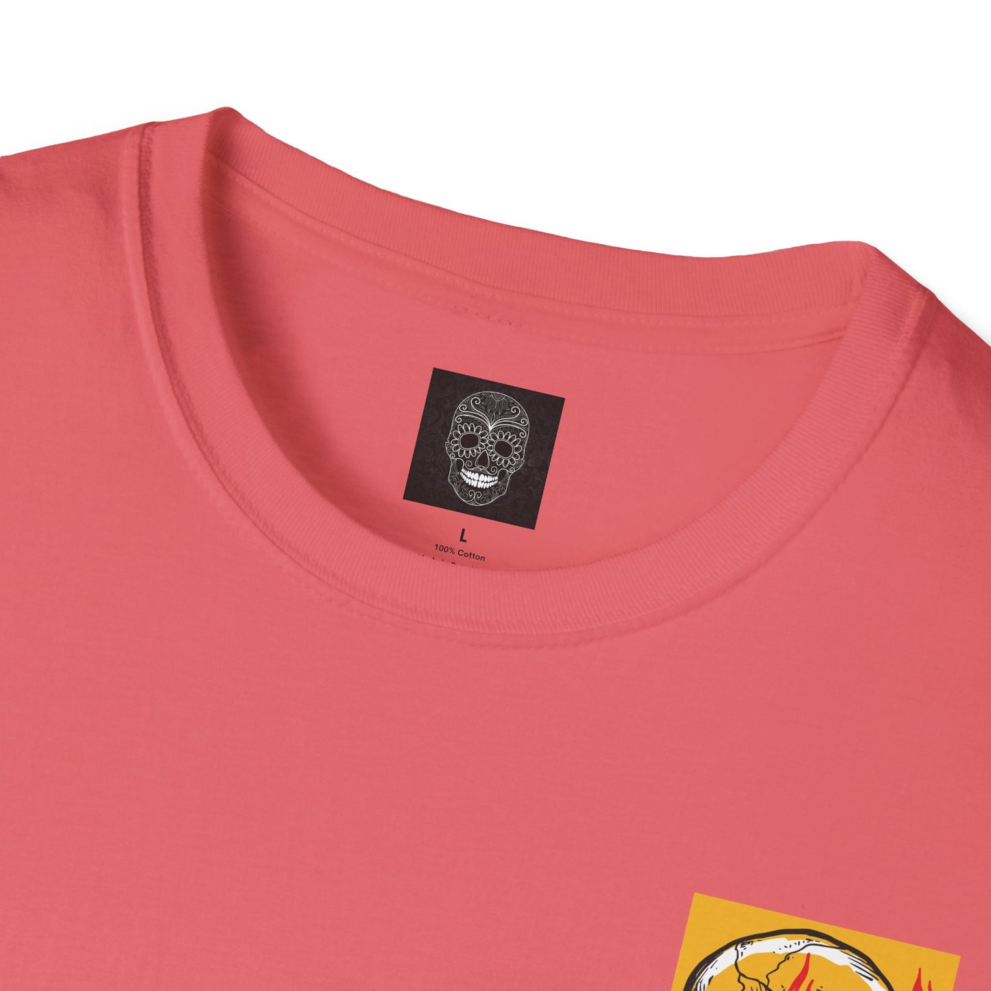 Port Washington Surf Club Unisex Softstyle T-Shirt - Retro Beach Vibe with Gnarly Skull Graphics