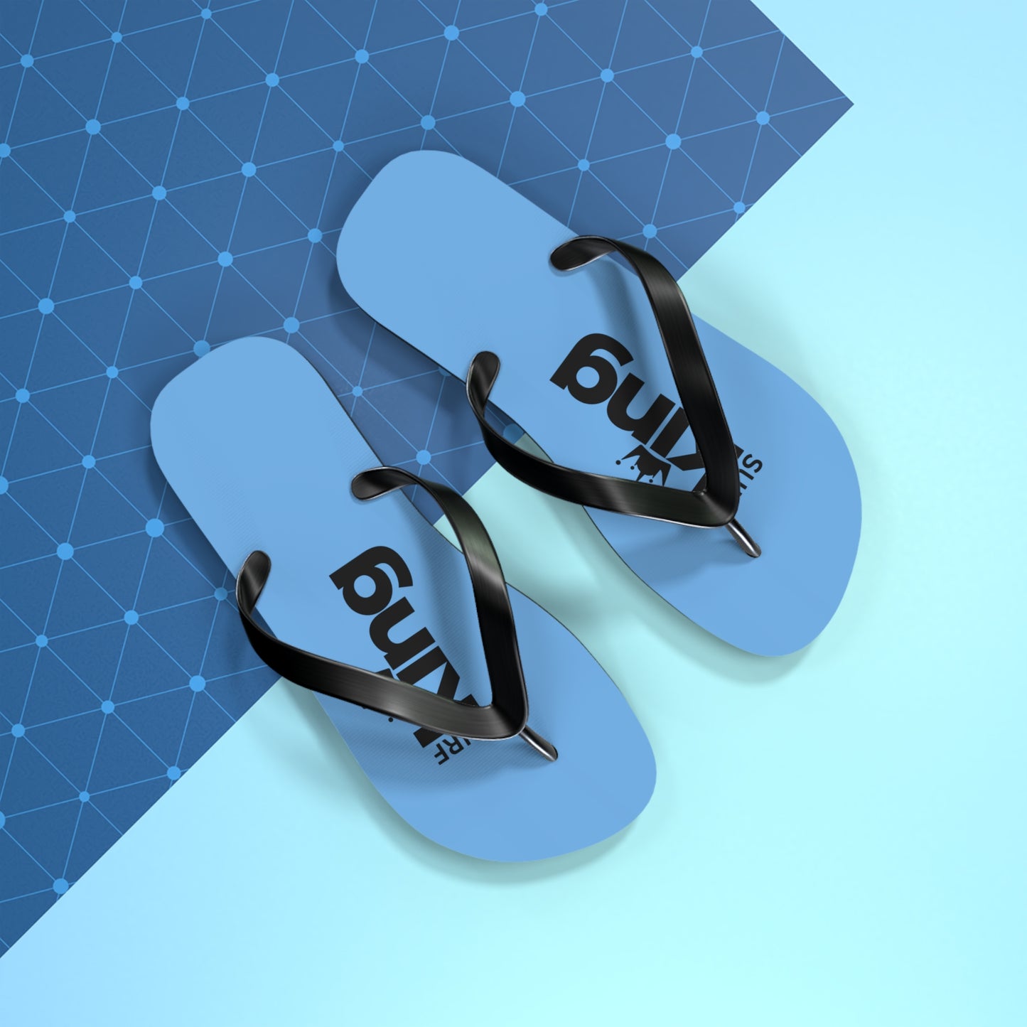 Surf King  Flip Flops - Casual Surf Footwear for Beach Days & Vacations