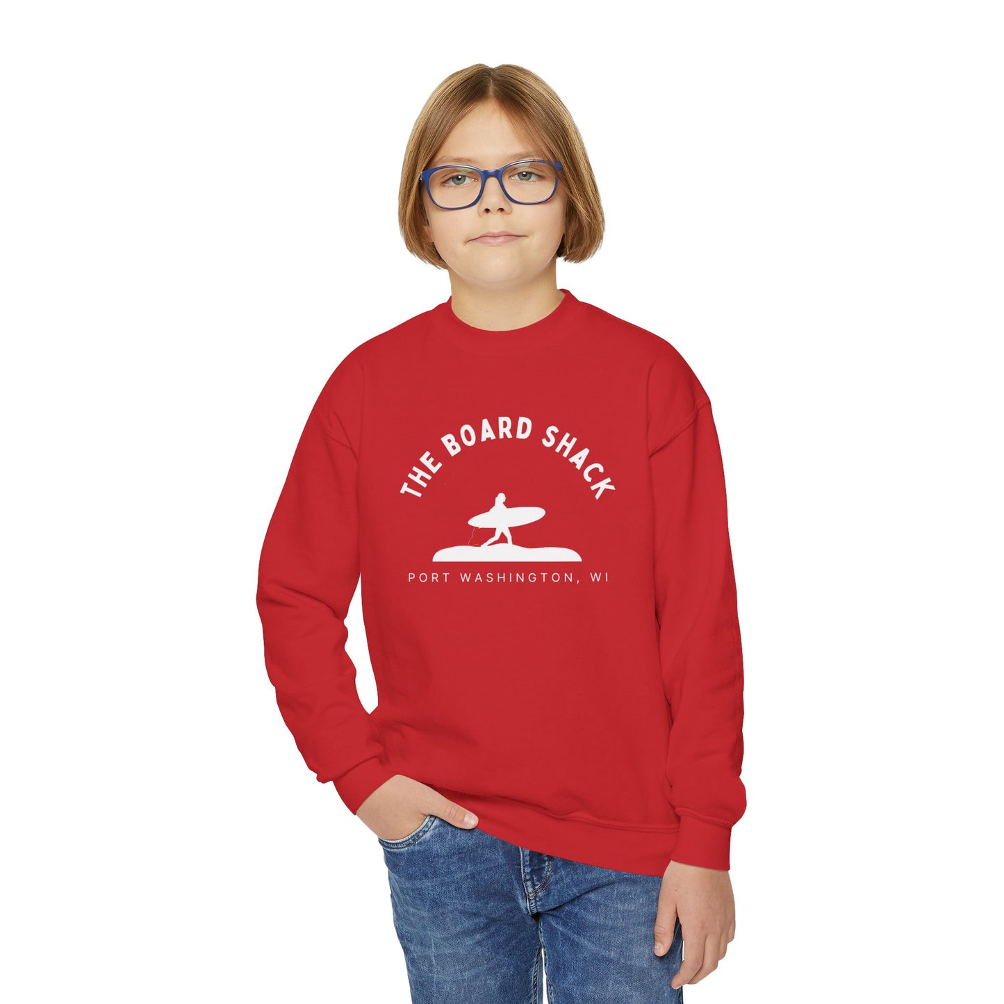 The Board Shack Youth Crewneck Sweatshirt