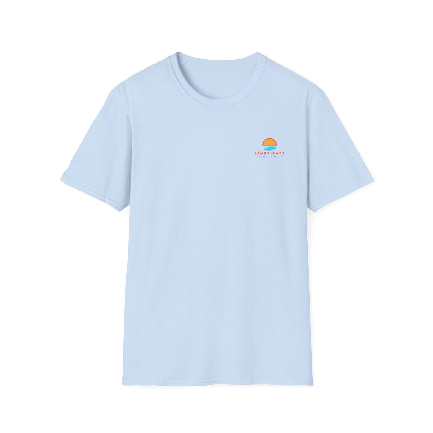 Great Lakes Surfing Paradise Unisex Softstyle T-Shirt - Relaxed Fit for Beach Lovers