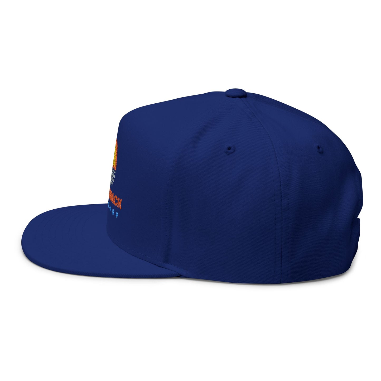 The Board Shack Surf Shop Embroidered Flat Bill Cap