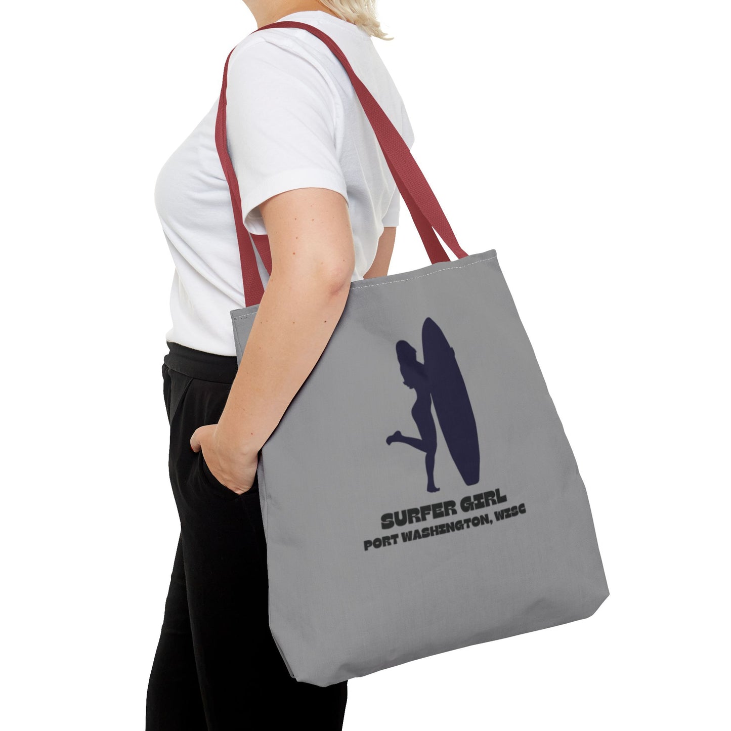 Women's Surfer Girl Tote Bag (AOP)