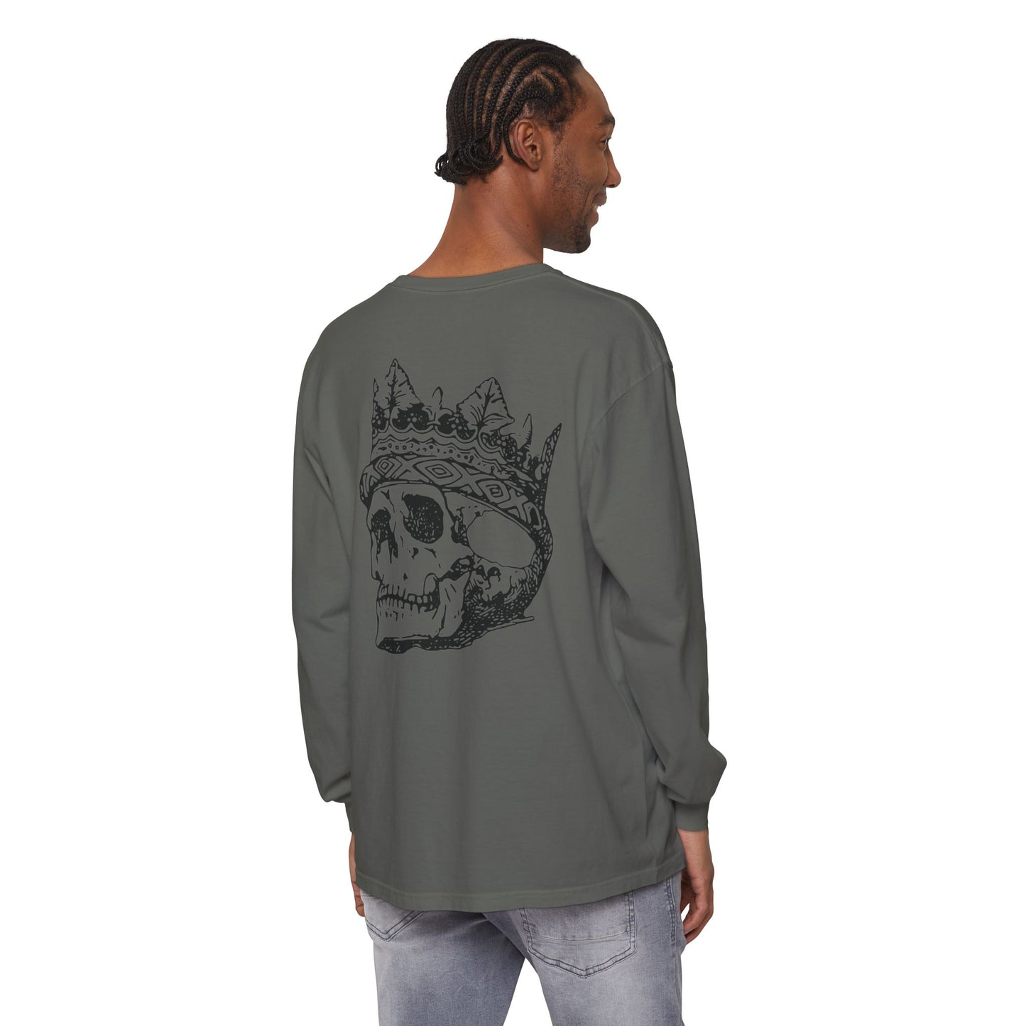 Surfing King Long Sleeve T-Shirt - Great Lakes Surf Apparel