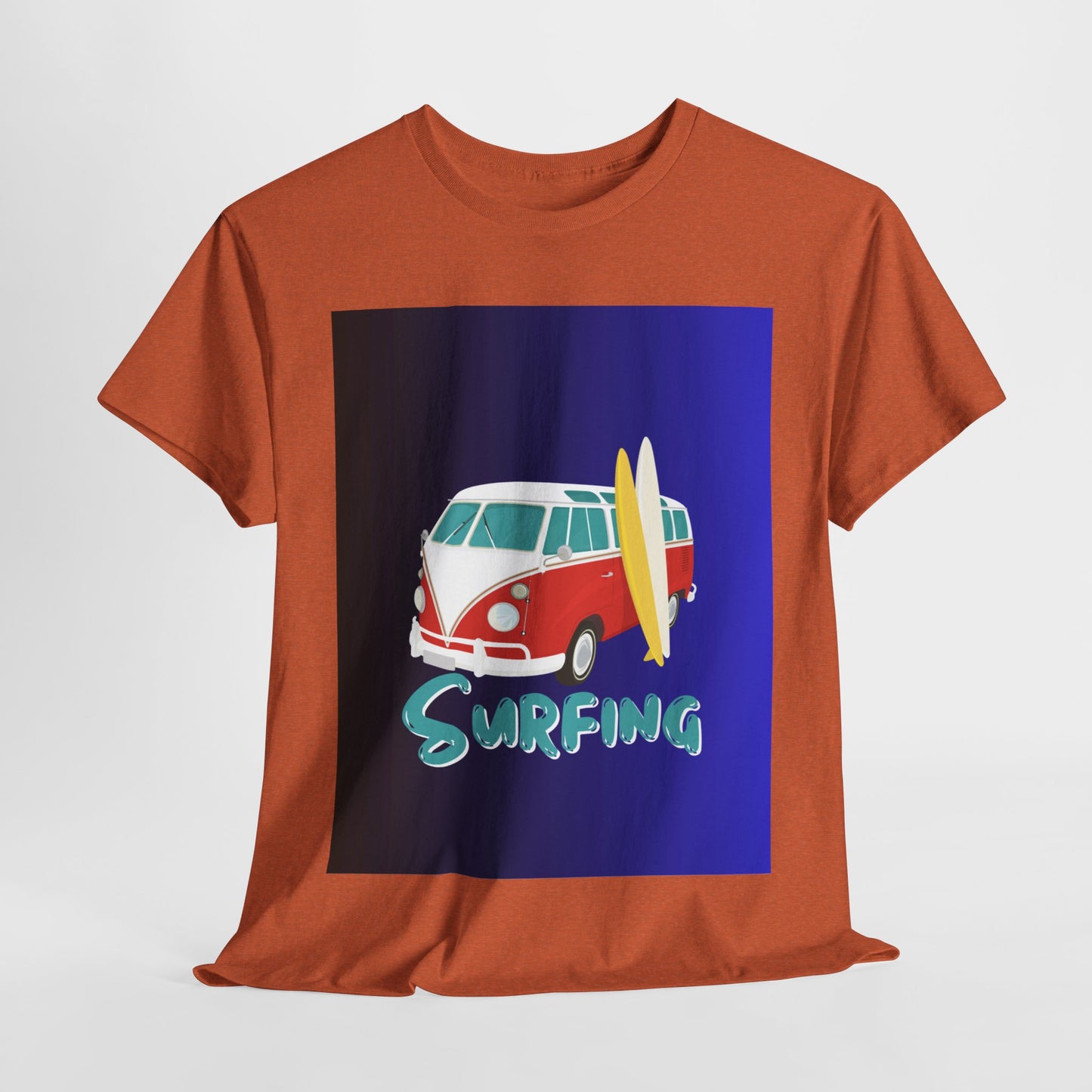 Surf Bus Unisex Cotton T-shirt