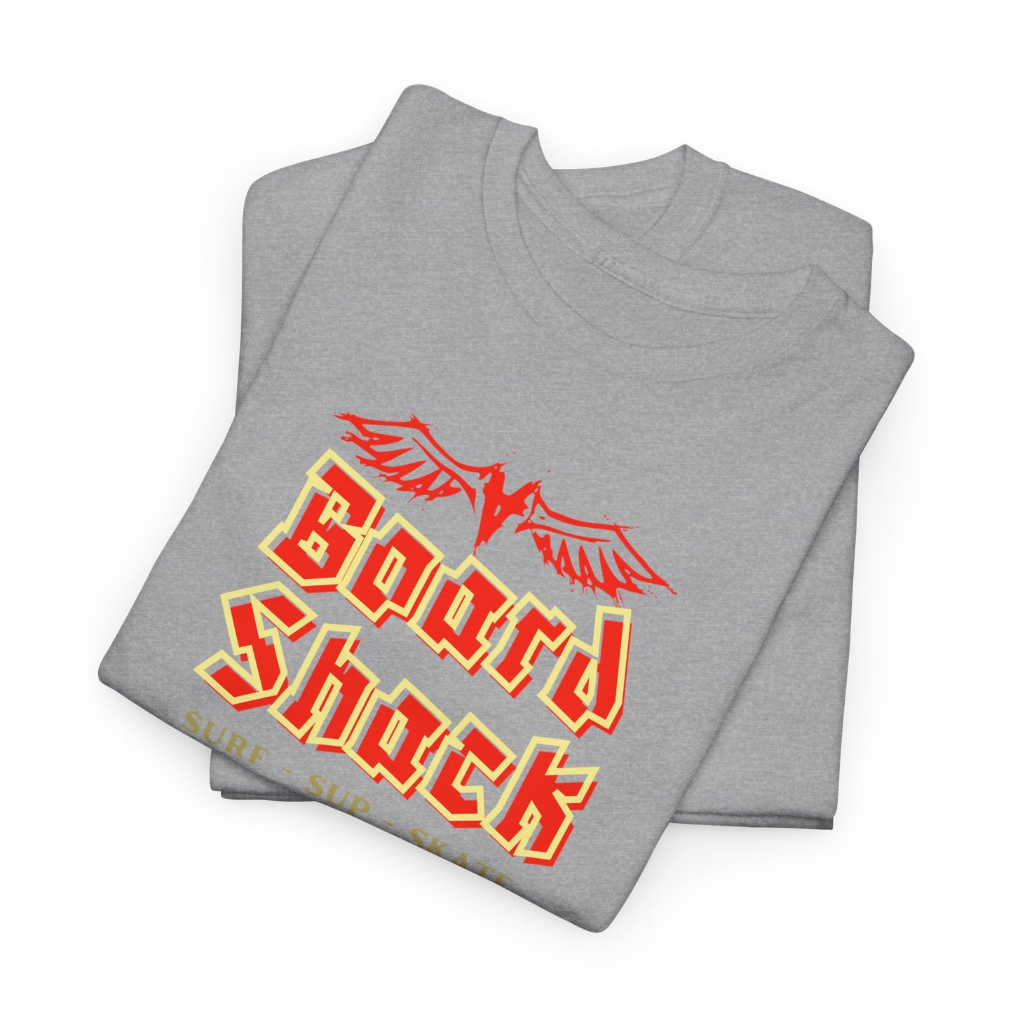 Board Shack T-Shirt — Retro Surf & Skate Graphic Tee (Based in Wisconsin)