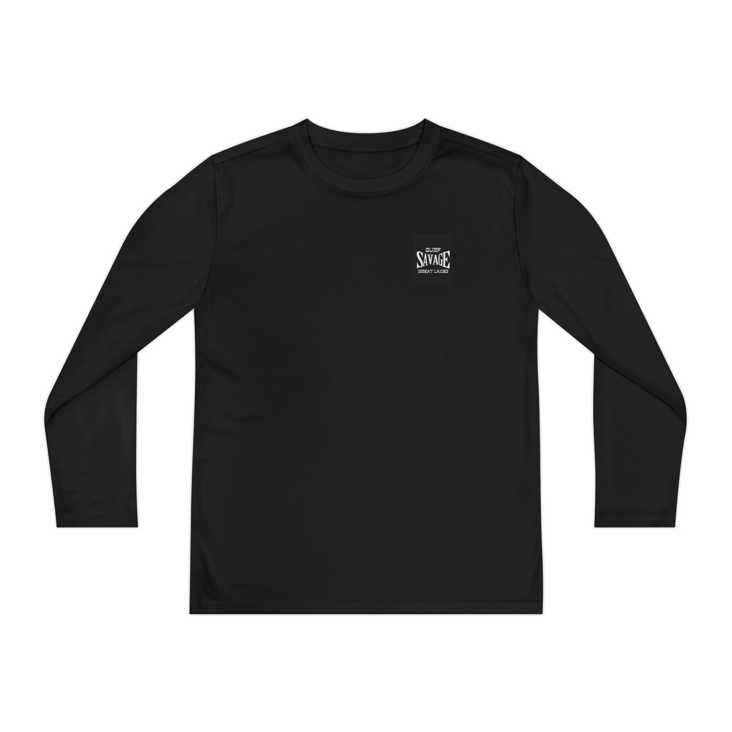 Surf Savage Youth Long Sleeve Competitor Tee - Great Lakes Surf Gear