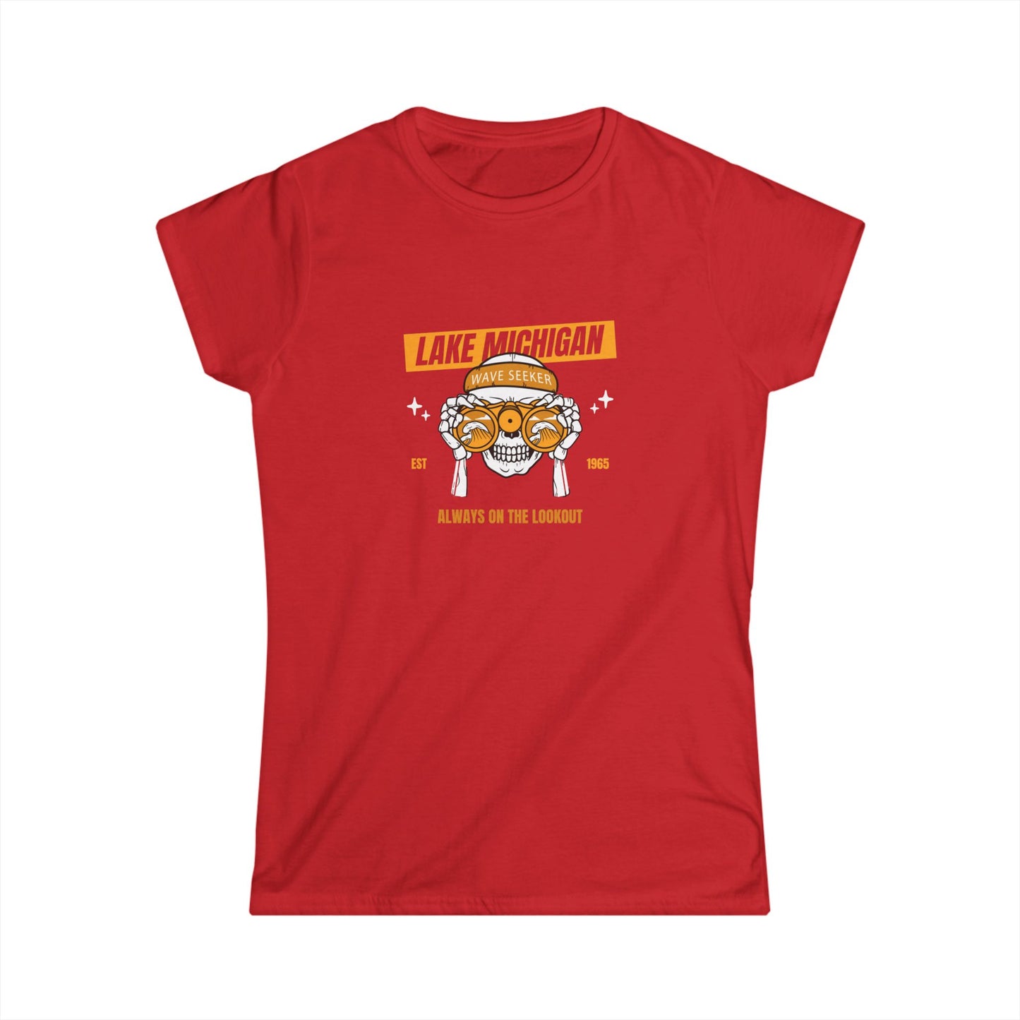 Lake Michigan Wave Seeker Women's Softstyle Tee