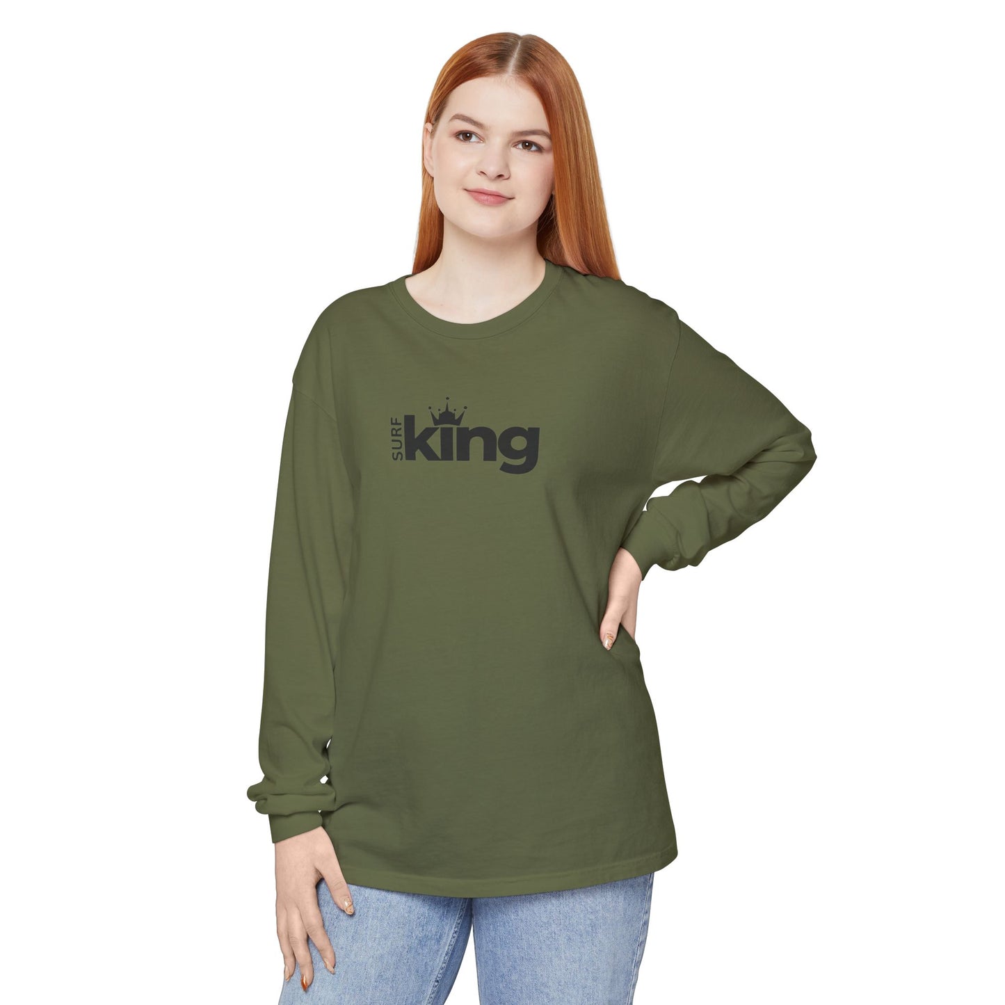 Surf King Unisex Long Sleeve T-Shirt - Great Lakes Surf Apparel