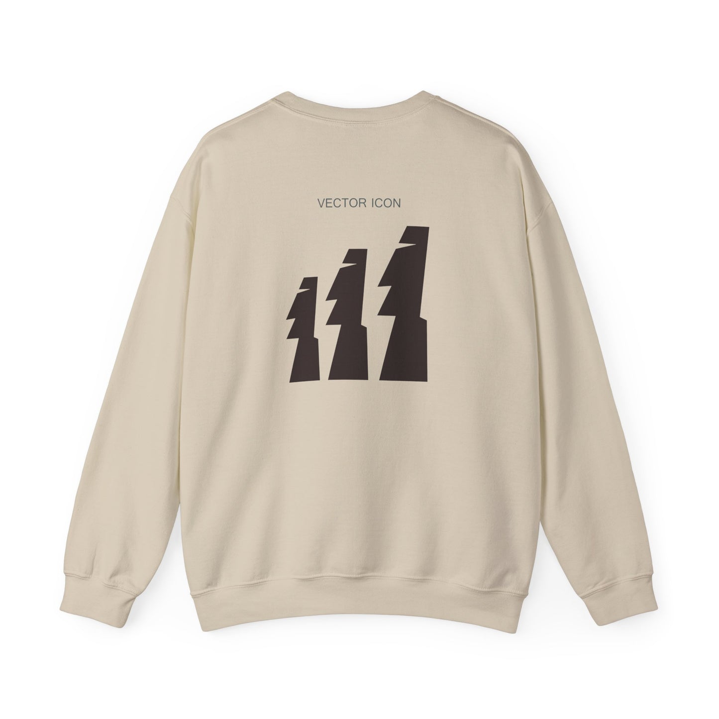 Vector Icon Surf Style Unisex Crewneck Sweatshirt - Surf Style Fashion