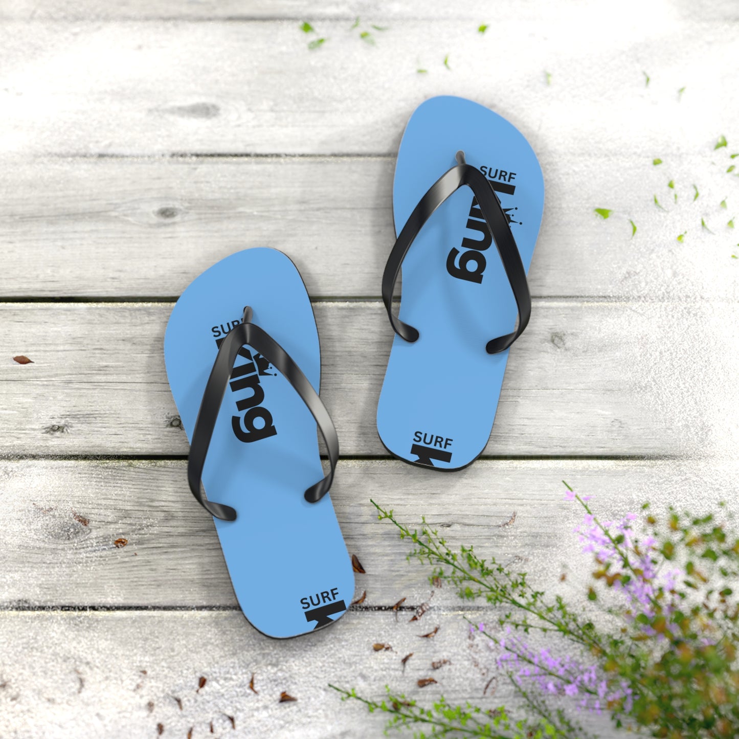 Surf King  Flip Flops - Casual Surf Footwear for Beach Days & Vacations