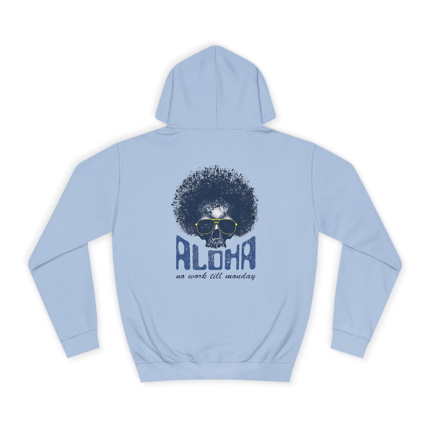 Aloha Surf Graphic Unisex College Hoodie - Surf Inspired Sweatshirt for Relaxation & Style