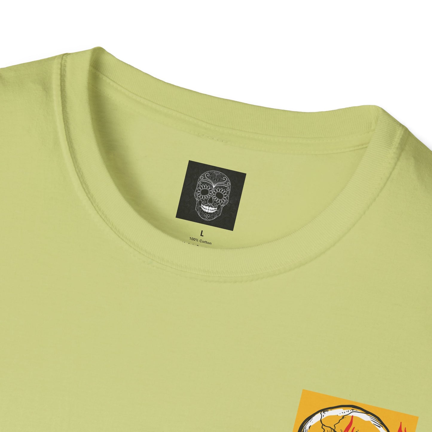 Port Washington Surf Club Unisex Softstyle T-Shirt - Retro Beach Vibe with Gnarly Skull Graphics