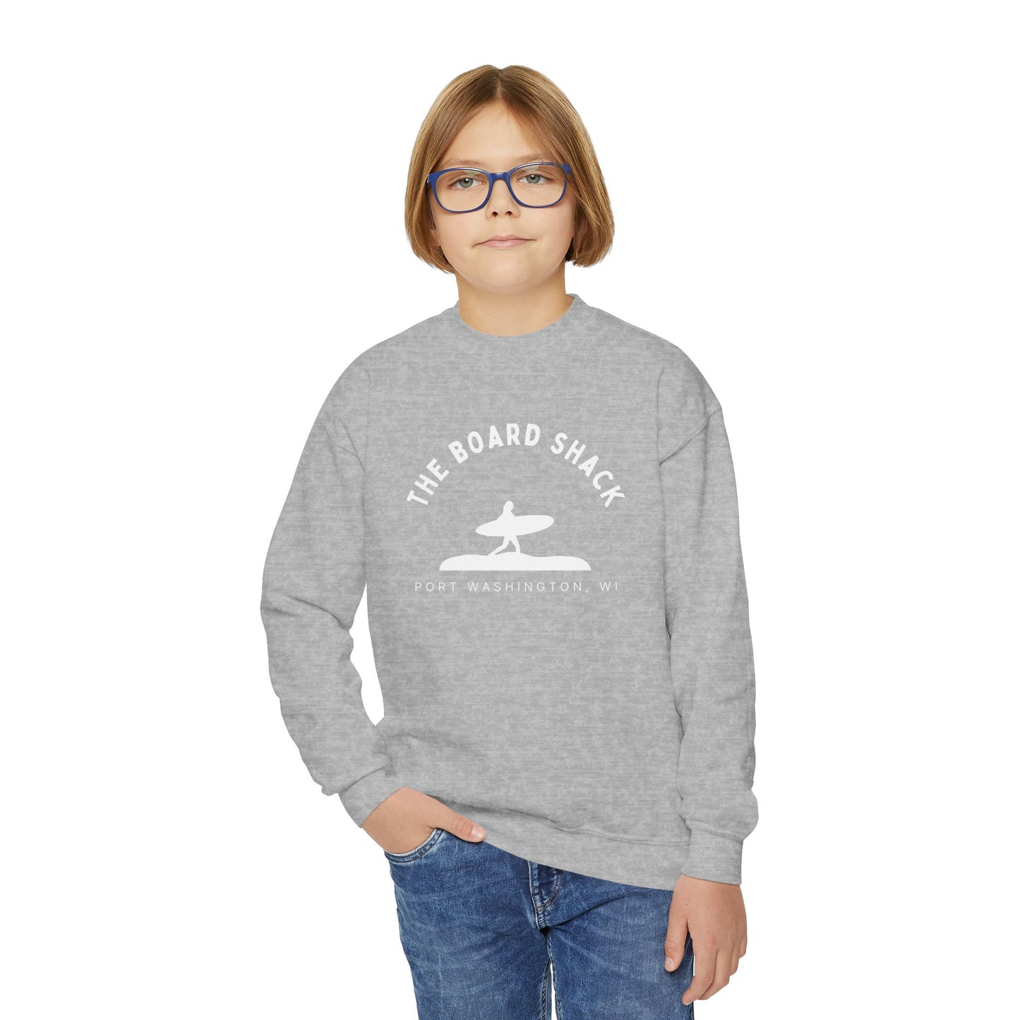 The Board Shack Youth Crewneck Sweatshirt