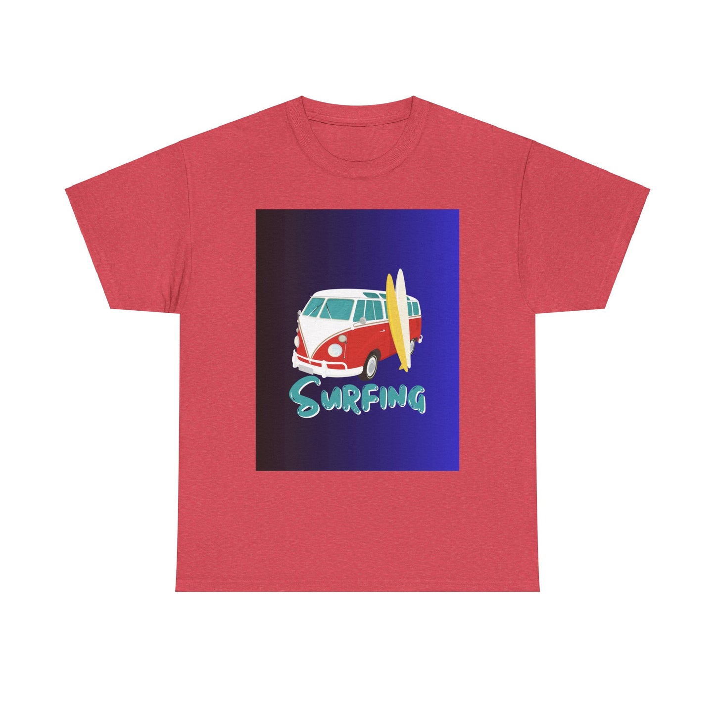 Surf Bus Unisex Cotton T-shirt