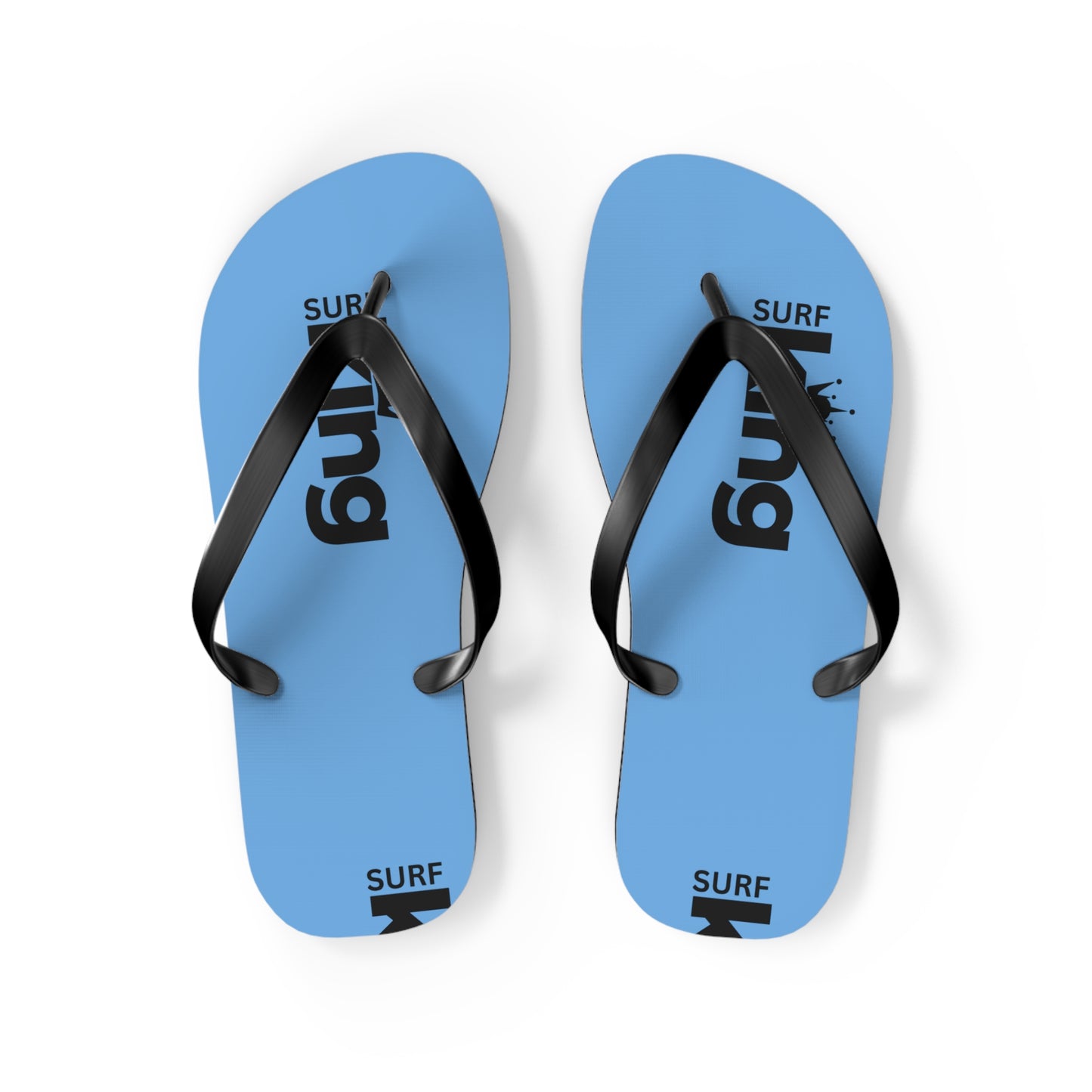 Surf King  Flip Flops - Casual Surf Footwear for Beach Days & Vacations