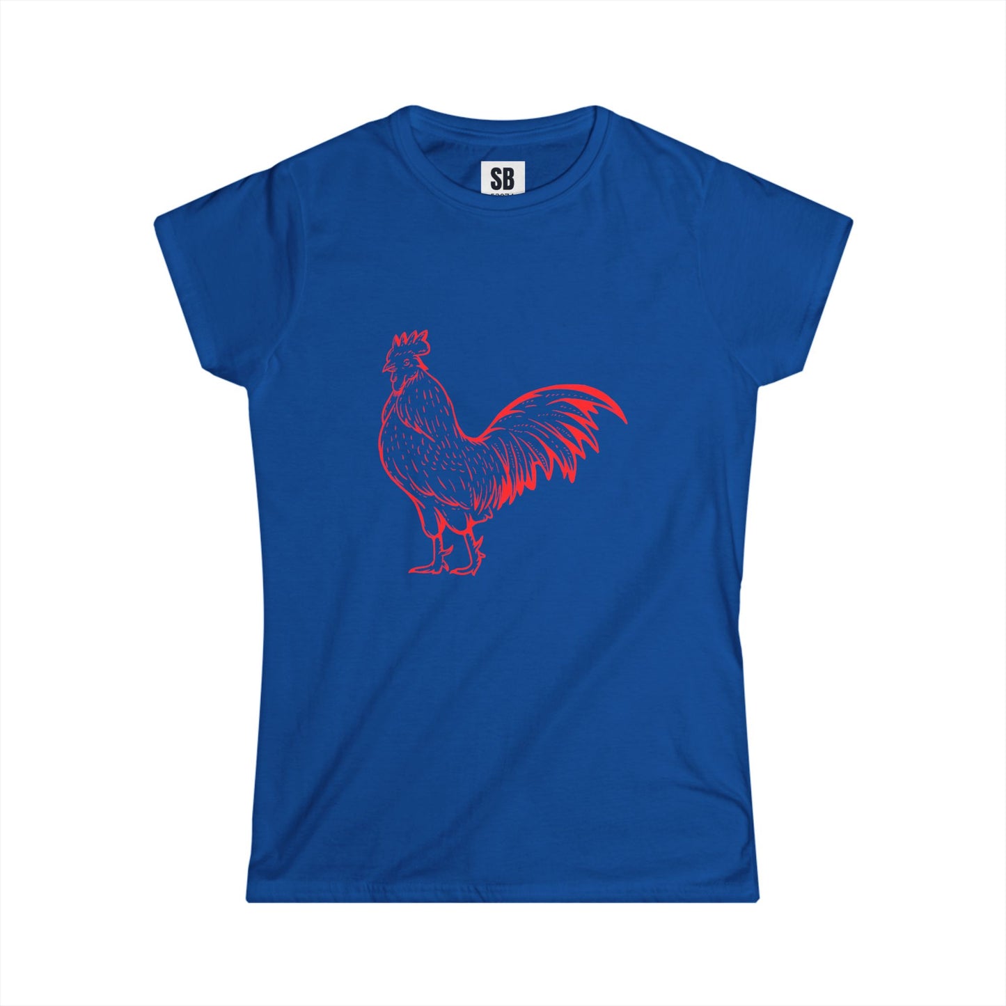 South Beach Women's Tee — Rooster Graphic