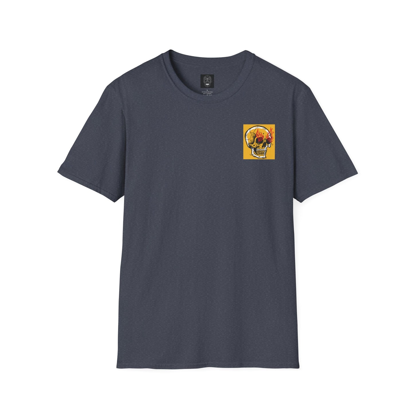 Port Washington Surf Club Unisex Softstyle T-Shirt - Retro Beach Vibe with Gnarly Skull Graphics