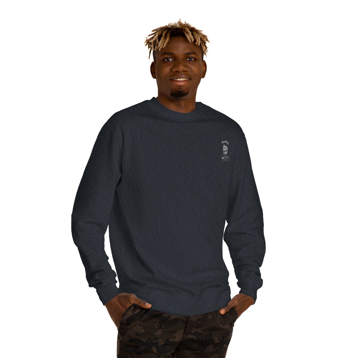 Surf King Crew Neck Sweatshirt - Great Lakes Surf Apparel