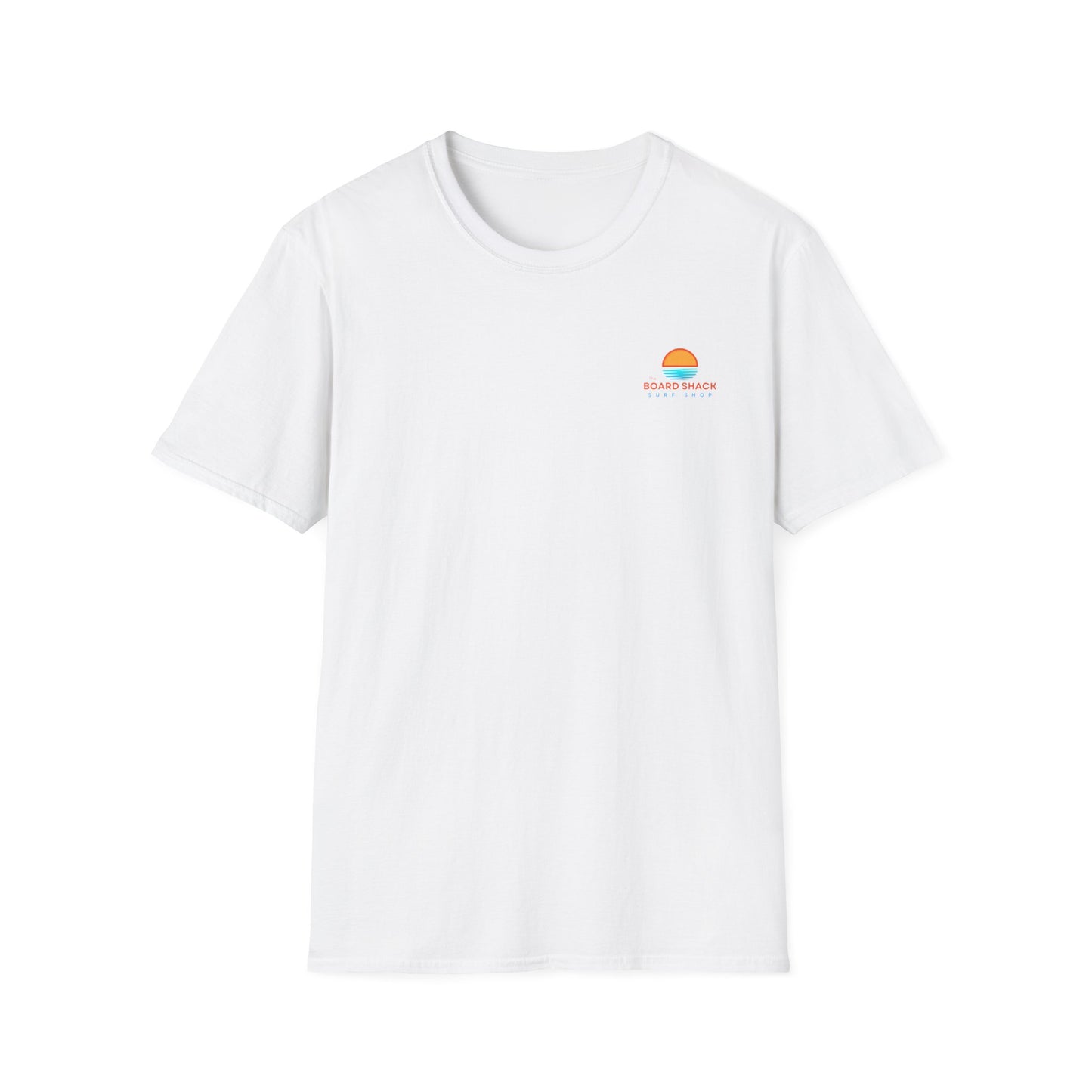 Great Lakes Surfing Paradise Unisex Softstyle T-Shirt - Relaxed Fit for Beach Lovers