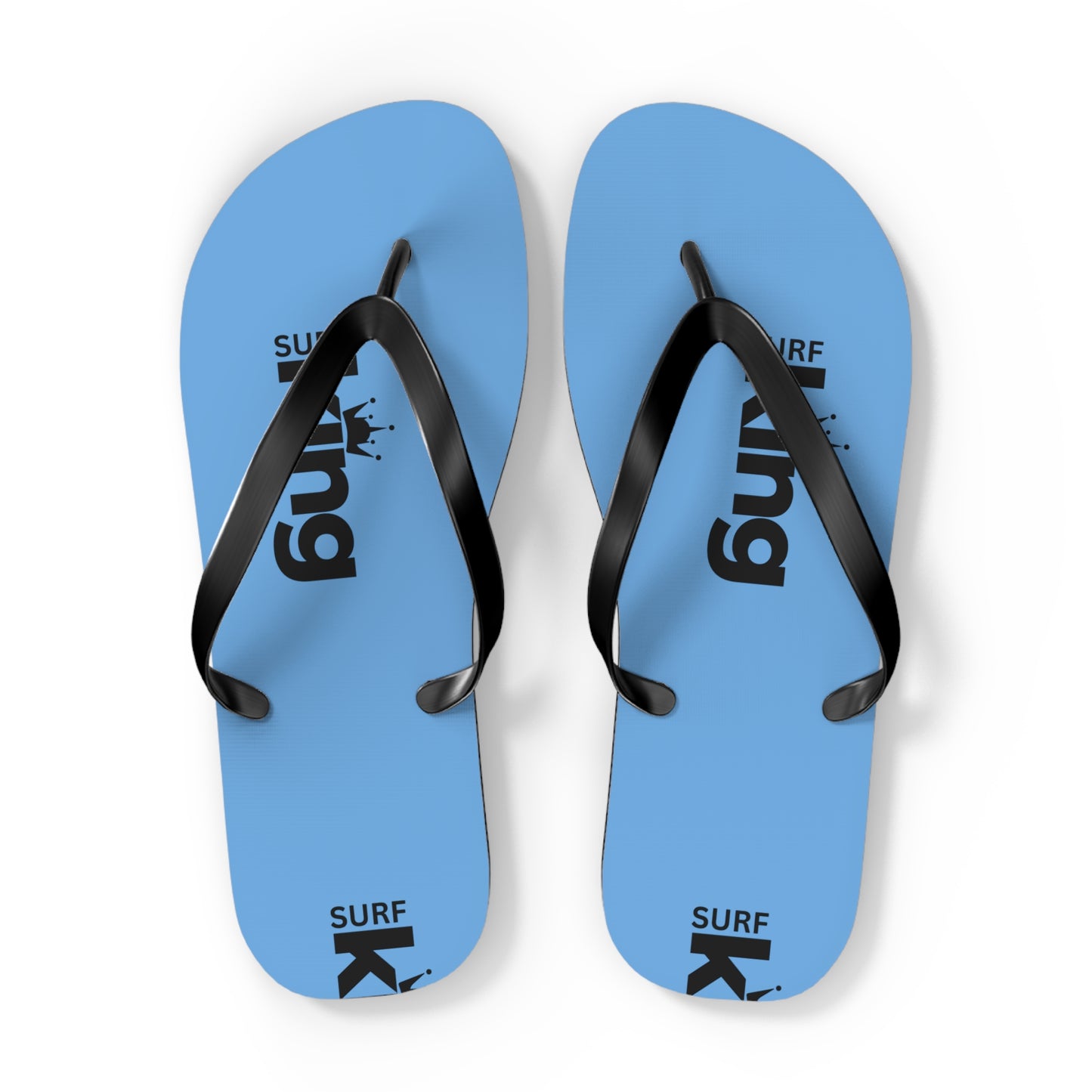 Surf King  Flip Flops - Casual Surf Footwear for Beach Days & Vacations