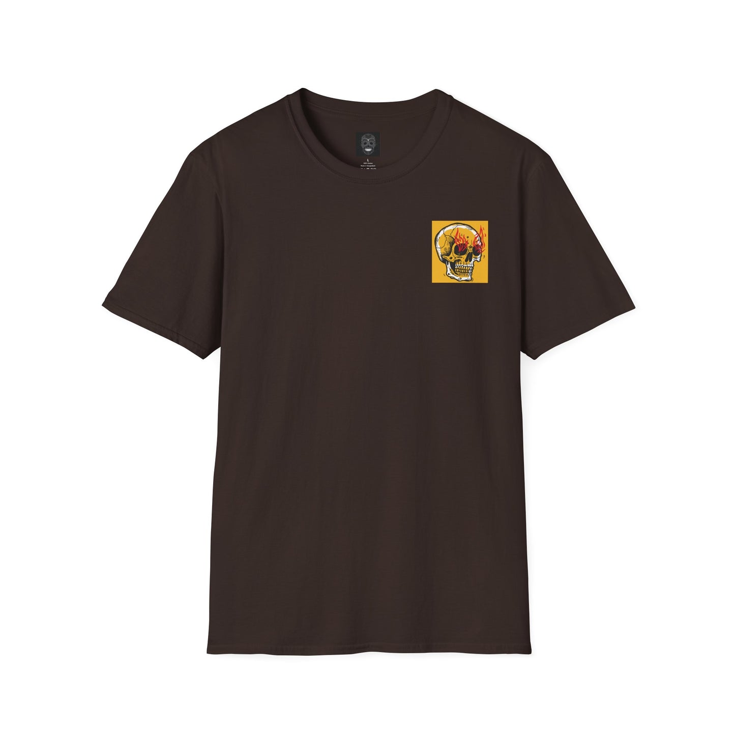 Port Washington Surf Club Unisex Softstyle T-Shirt - Retro Beach Vibe with Gnarly Skull Graphics