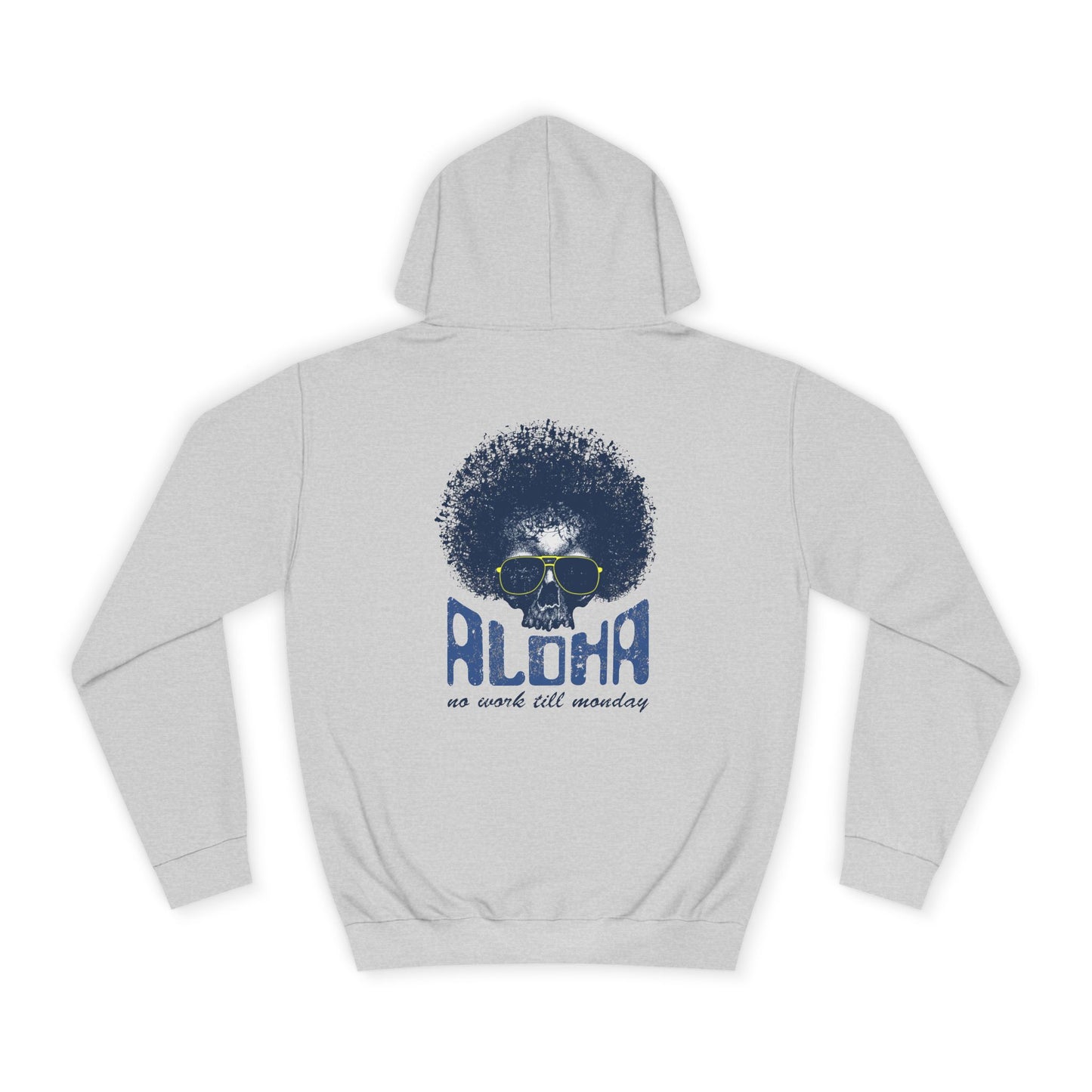 Aloha Surf Graphic Unisex College Hoodie - Surf Inspired Sweatshirt for Relaxation & Style