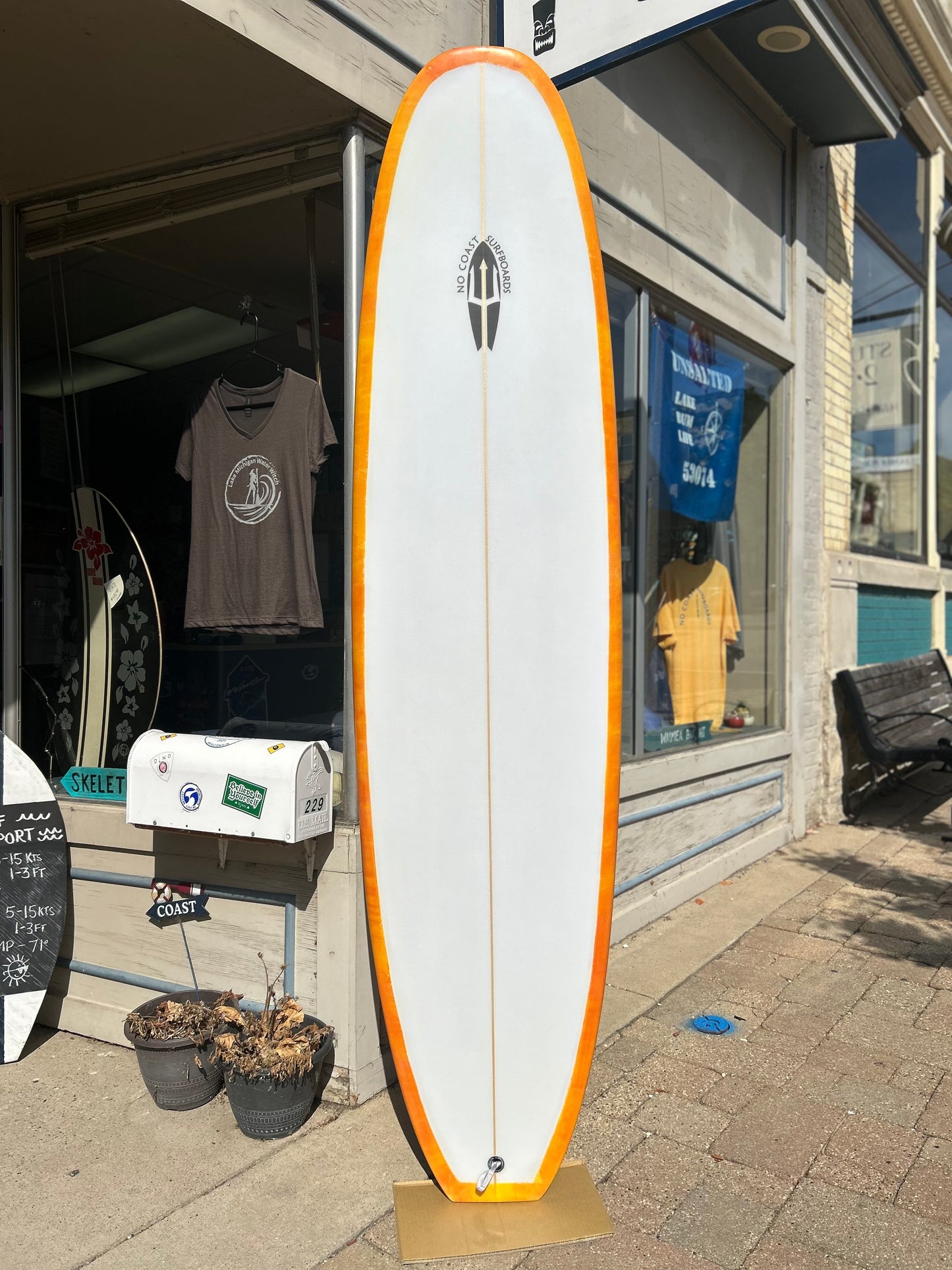 No Coast Surf Fire Board